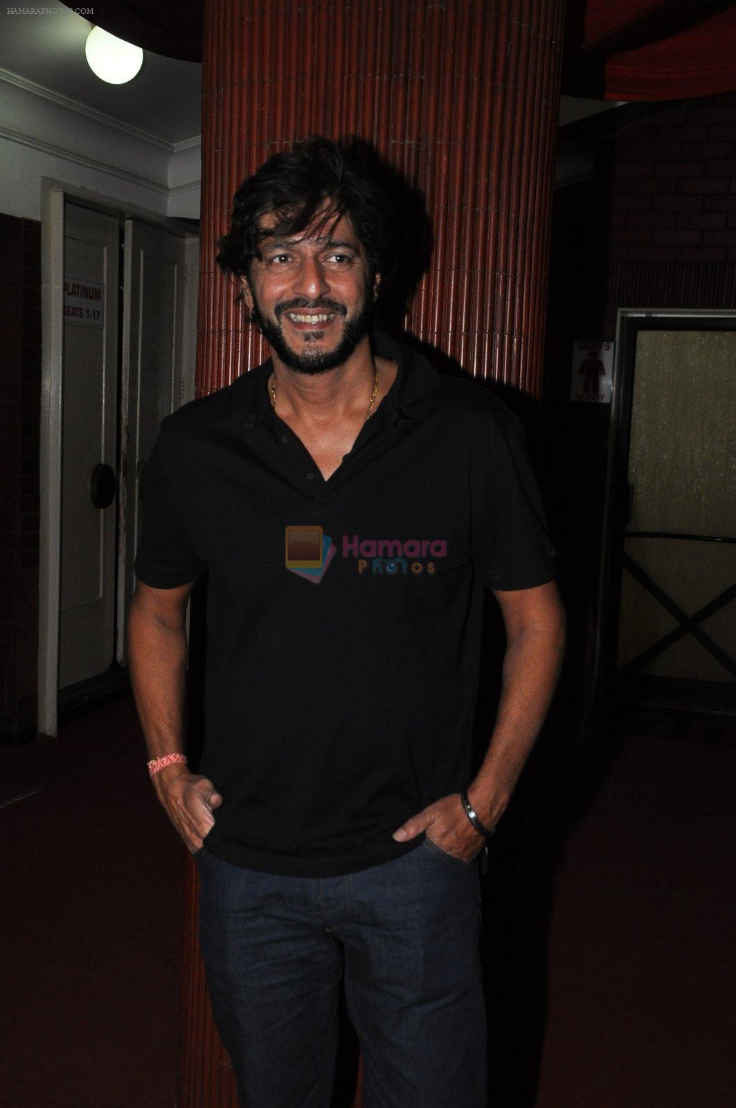 Chunky Pandey at the Special screening of Kill Dil in Chandan on 14th Nov 2014
