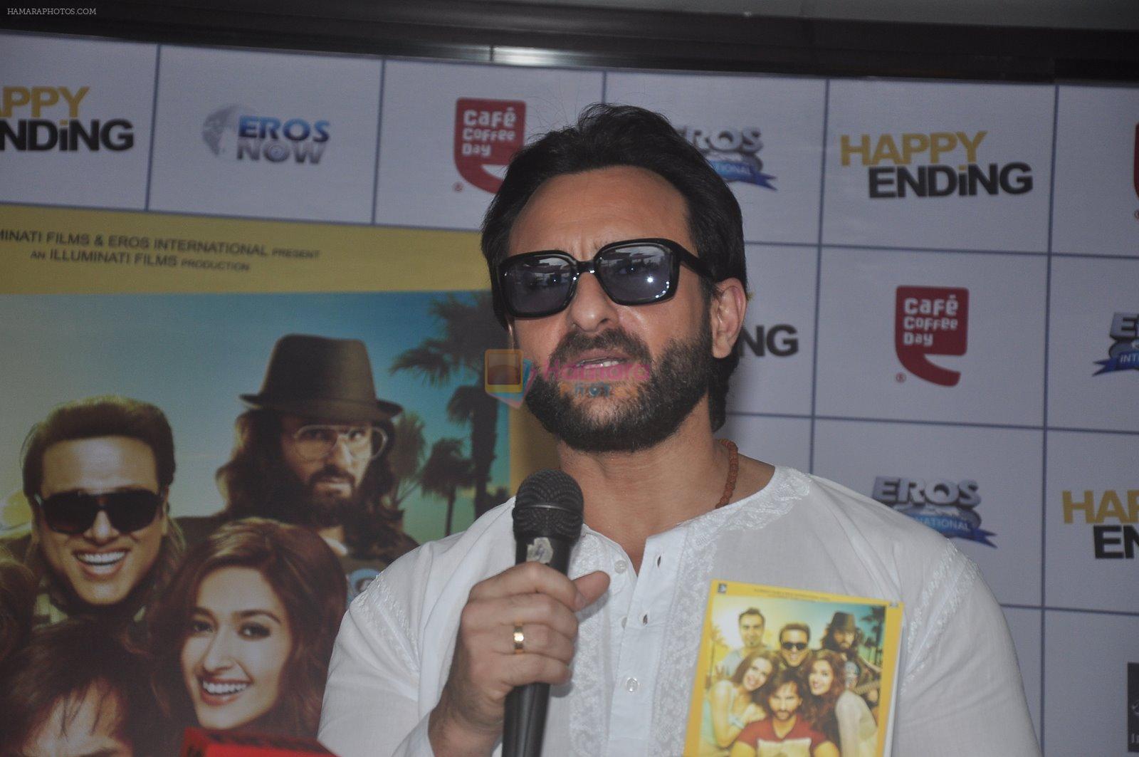 Saif Ali Khan at the launch of Happy Ending CD in Mumbai on 15th Nov 2014