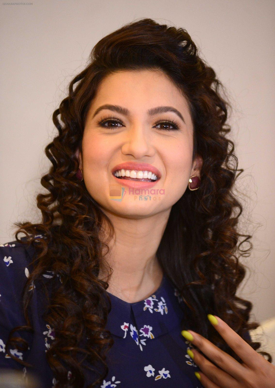 Gauhar Khan at Press Conference of Top 4 Performer in Park Hotel, New Delhi on 15th Nov 2014