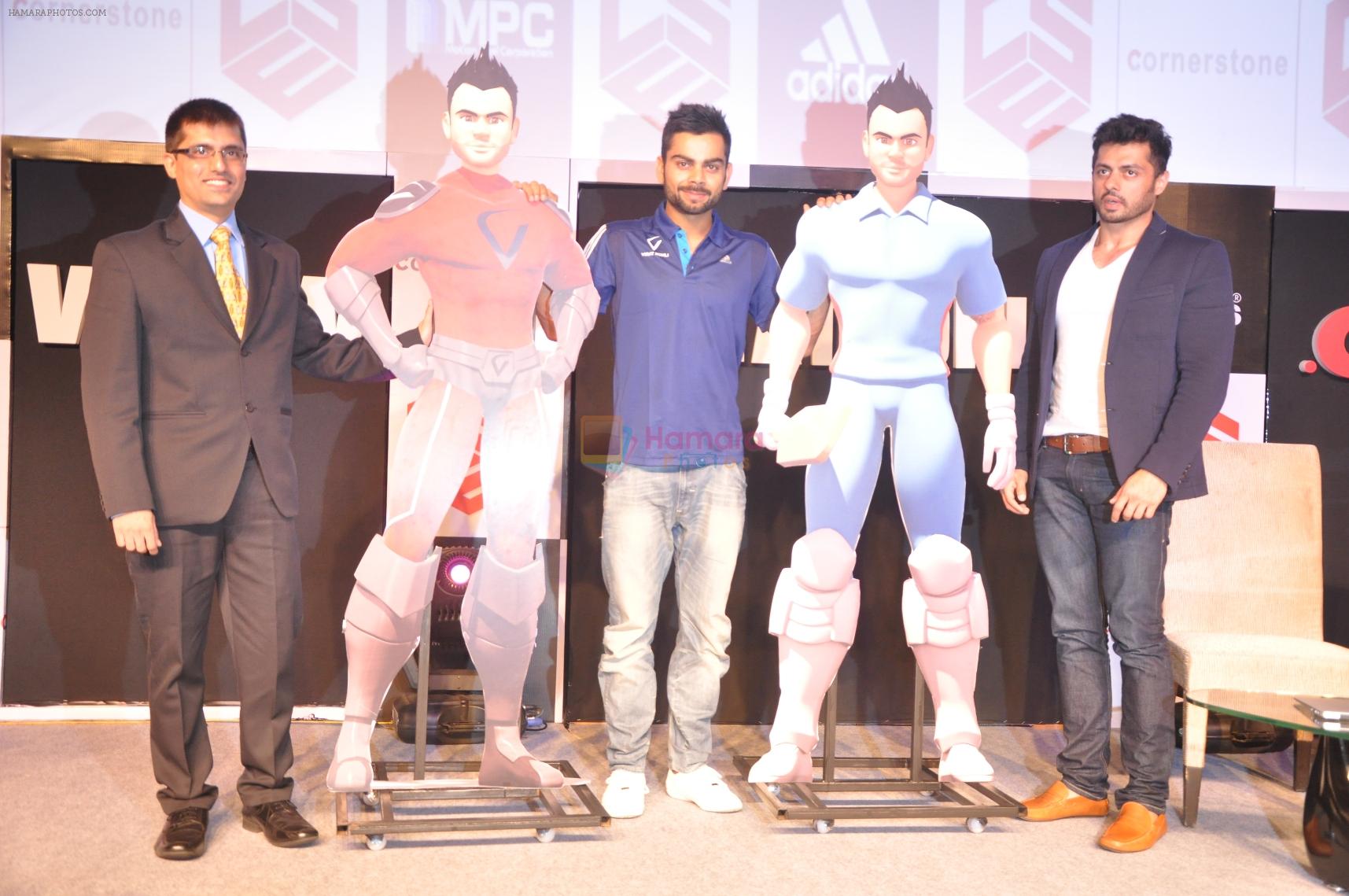 Virat Kohli's 3D Animated Character Launched in Mumbai on 17th Nov 2014