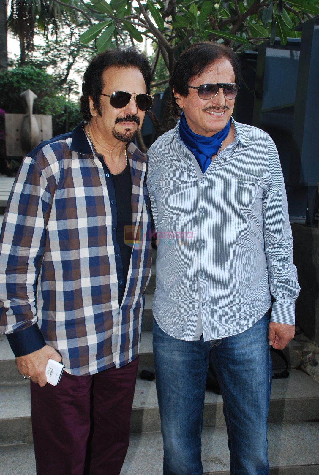 Sanjay Khan, Akbar Khan at Susanne Khan's The Charcoal Project new collection launch in Andheri, Mumbai on 24th Nov 2014