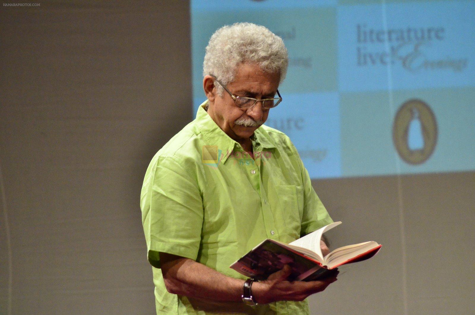 Naseeruddin Shah's book launch in NCPA, Mumbai on 26th Nov 2014