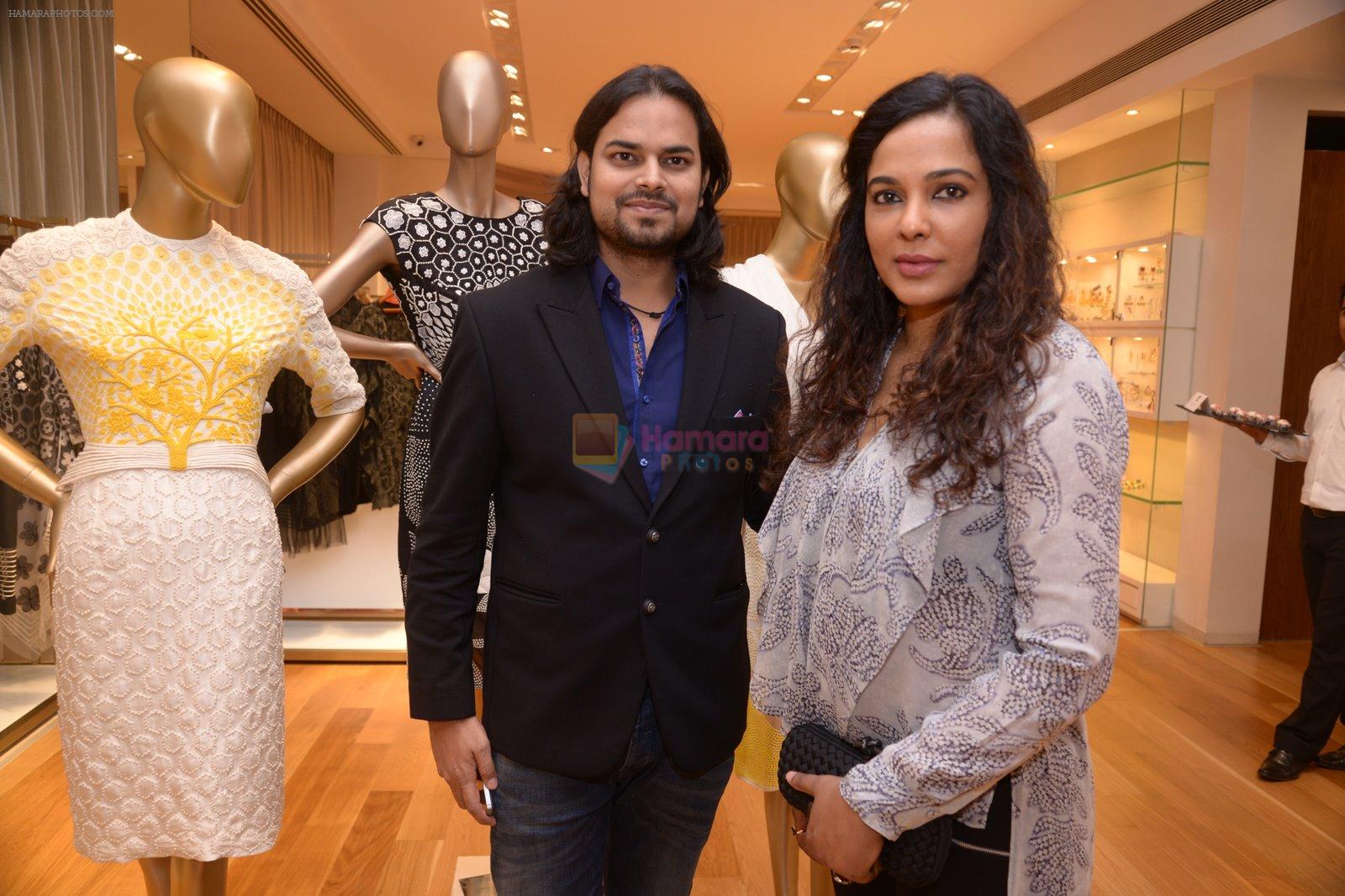 at Rahul Mishra's collection at AZA in Bandra, Mumbai on 26th Nov 2014