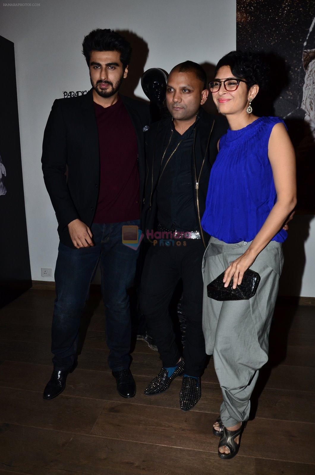 Arjun Kapoor, Kiran Rao at Gaurav Gupta's store launch in Kalaghoda, Mumbai on 27th Nov 2014