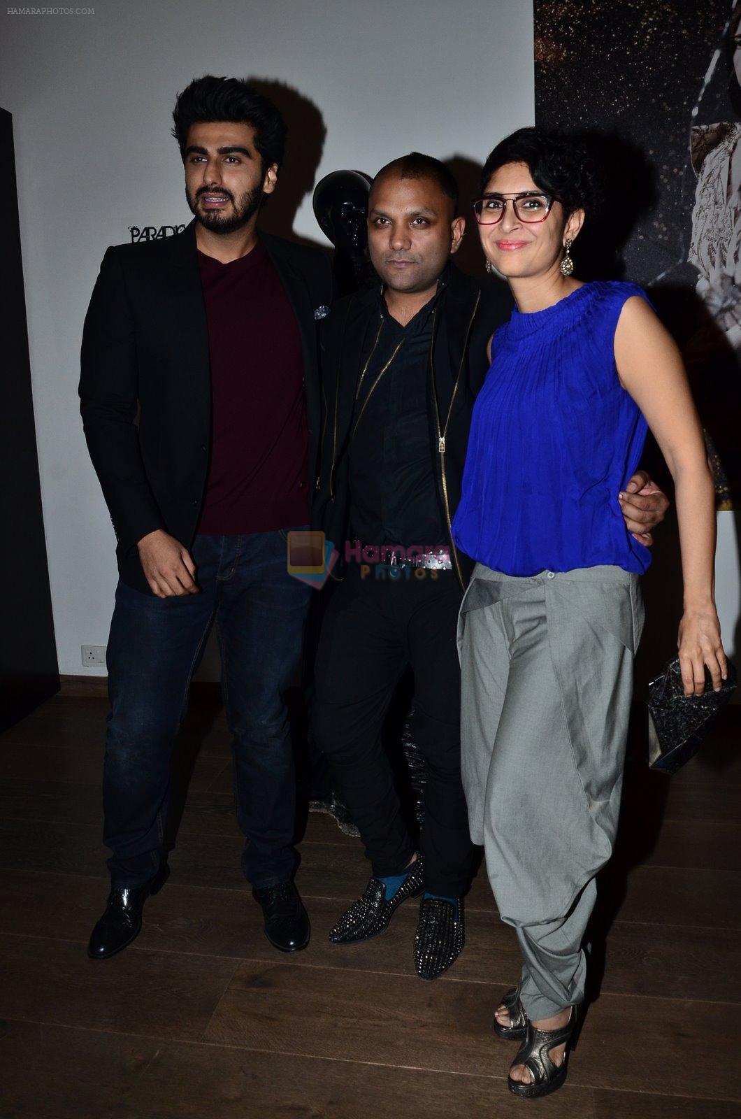 Arjun Kapoor, Kiran Rao at Gaurav Gupta's store launch in Kalaghoda, Mumbai on 27th Nov 2014