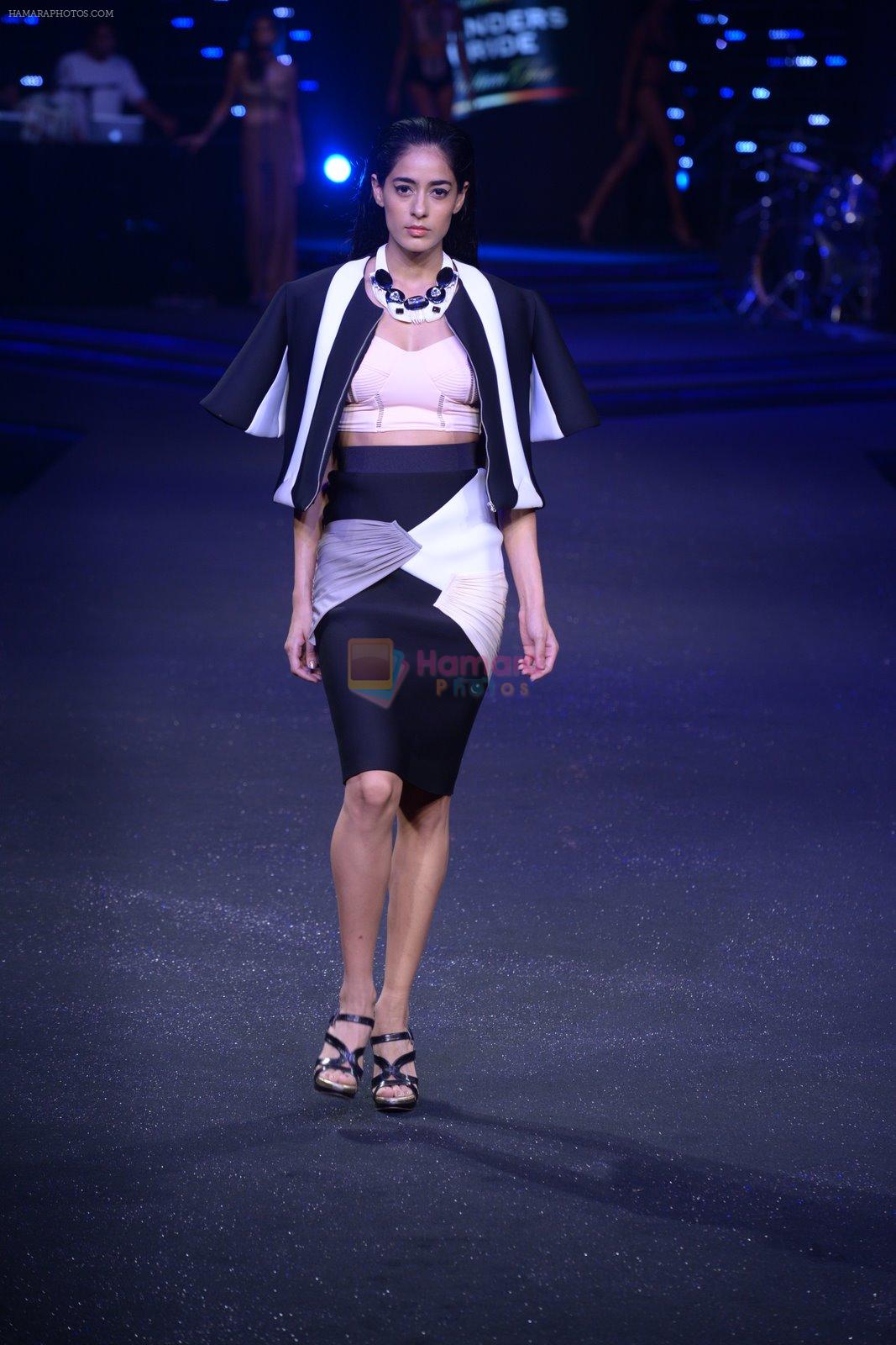 Model walk the ramp for Shivan Naresh at Blenders Pride Fashion Tour 2014 on 30th Nov 2014