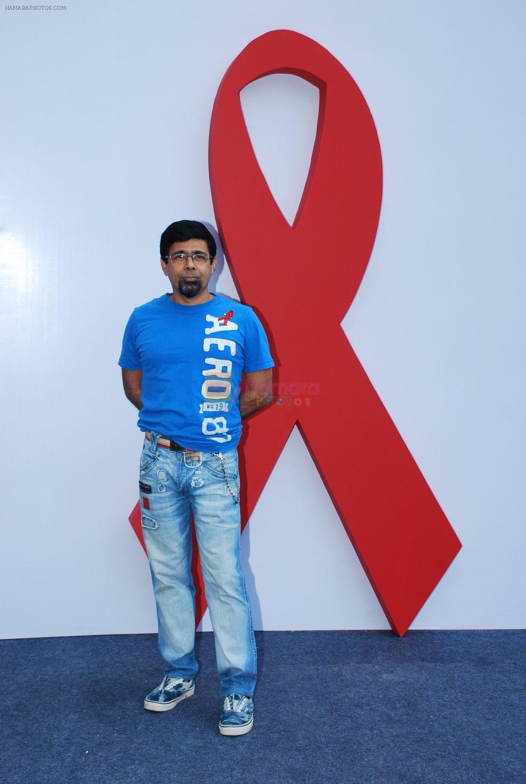 Arzan Khambatta's creative awareness on World AIDS Day with Good Homes in Phoenix, Mumbai on 1st Dec 2014