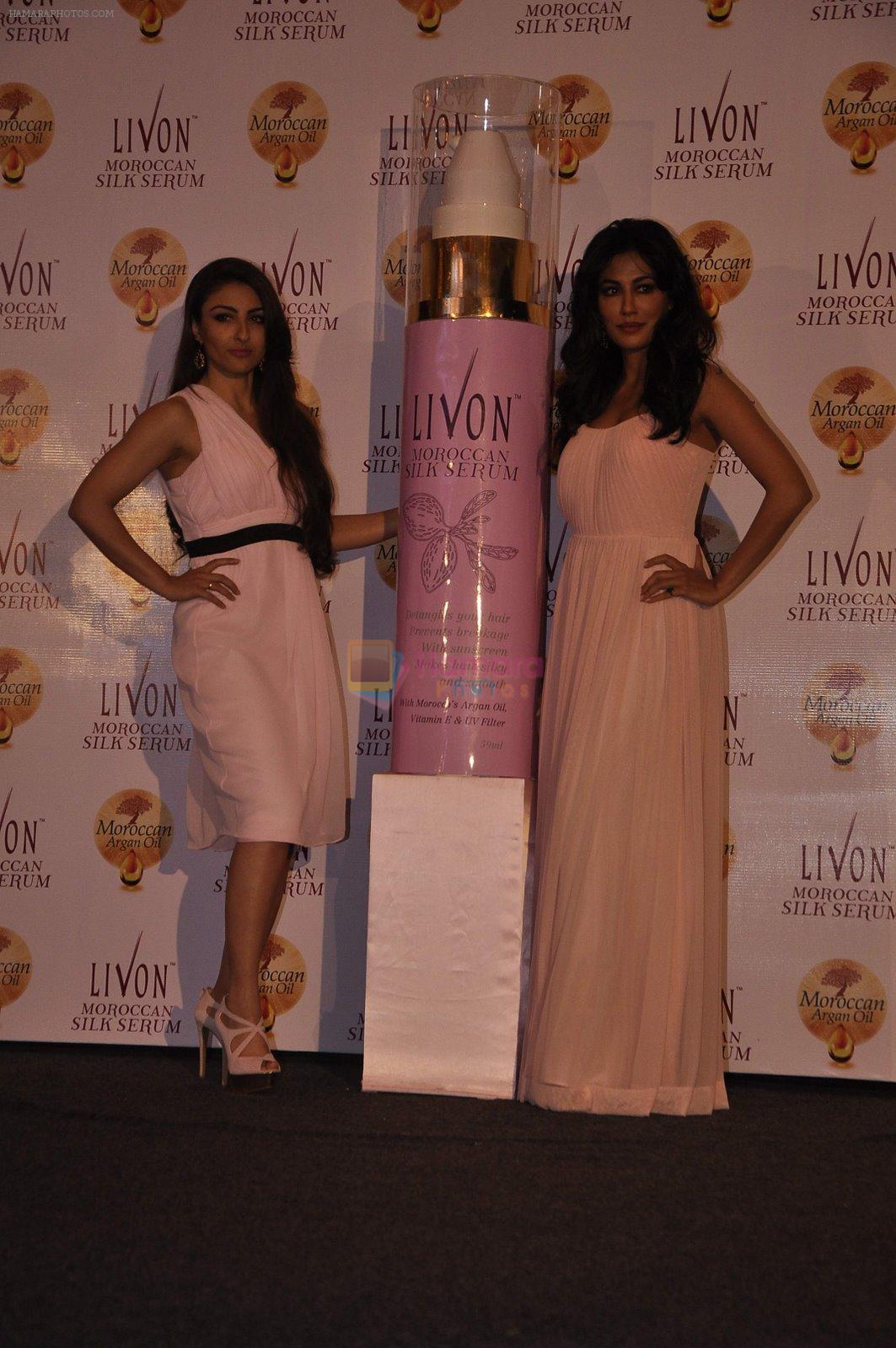 Soha Ali Khan and Chitrangada Singh at Livon promotions in Palladium, Mumbai on 2nd Dec 2014