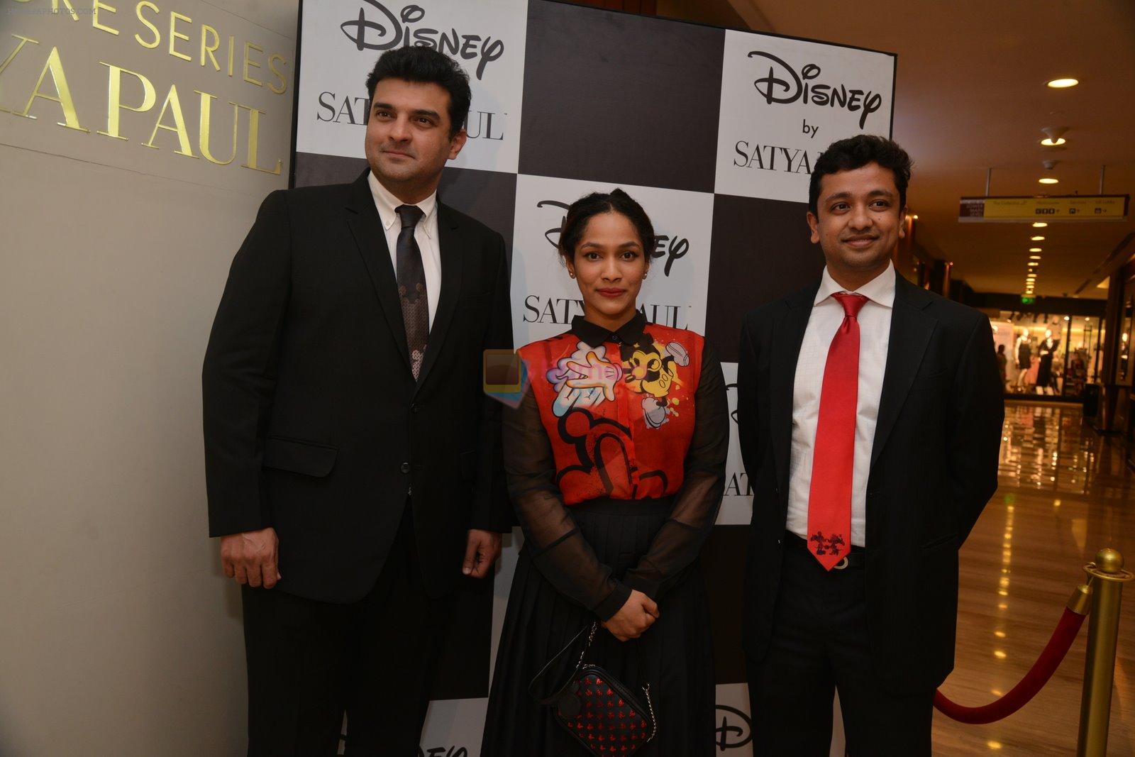 Masaba, Siddharth Roy Kapur at Satya Paul Disney launch in Mumbai on 3rd Dec 2014