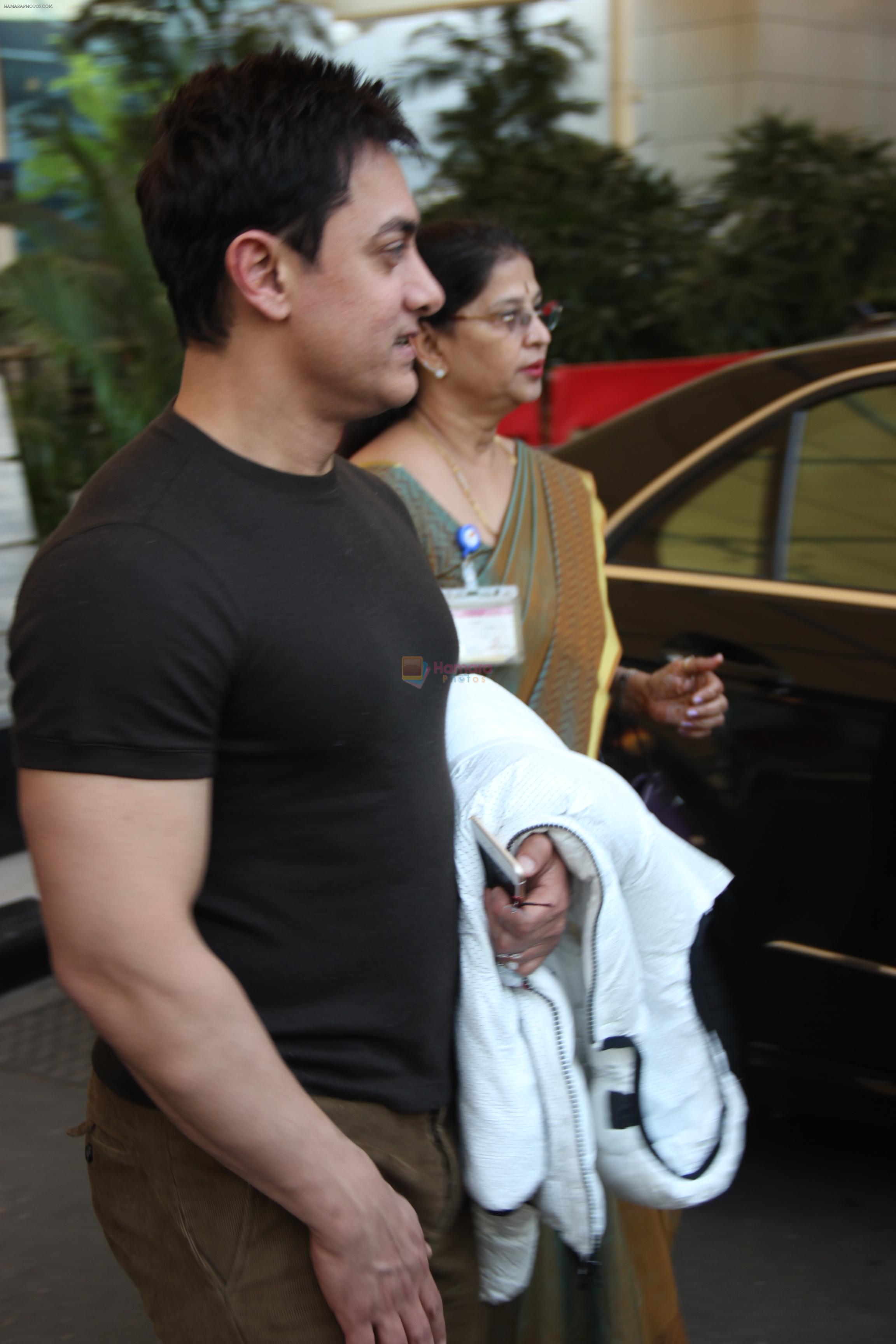 Aamir returns from Delhi on 3rd Dec 21014