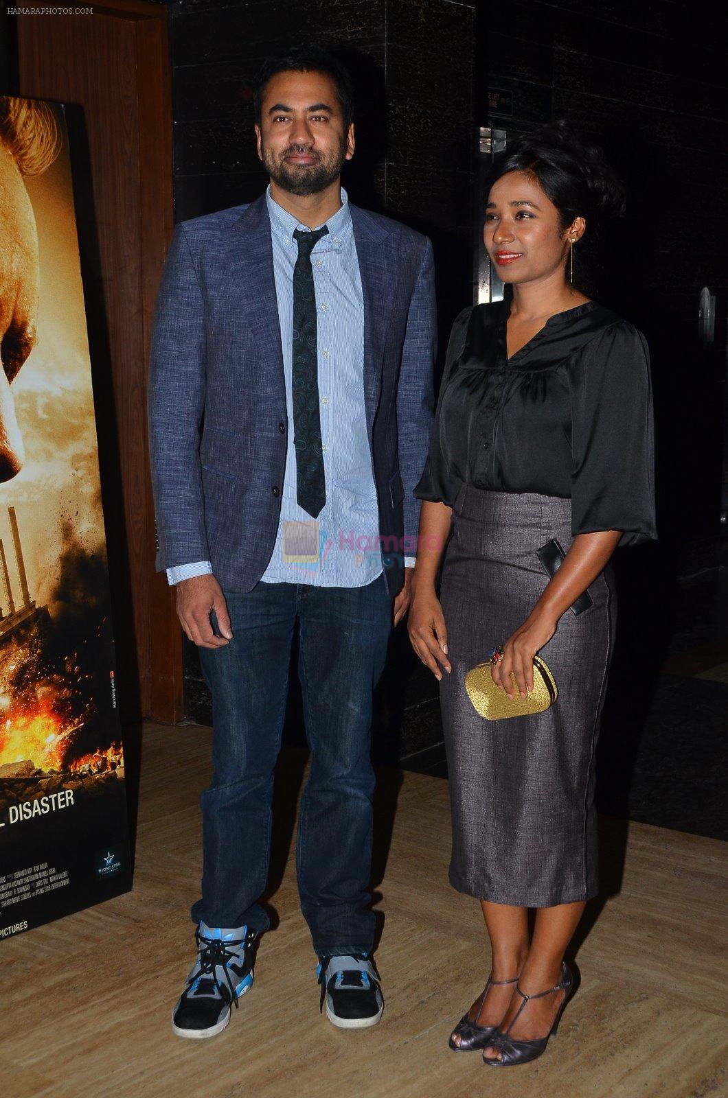 Tannishtha Chatterjee, Kal Penn at Bhopal film premiere in Mumbai on 4th Dec 2014