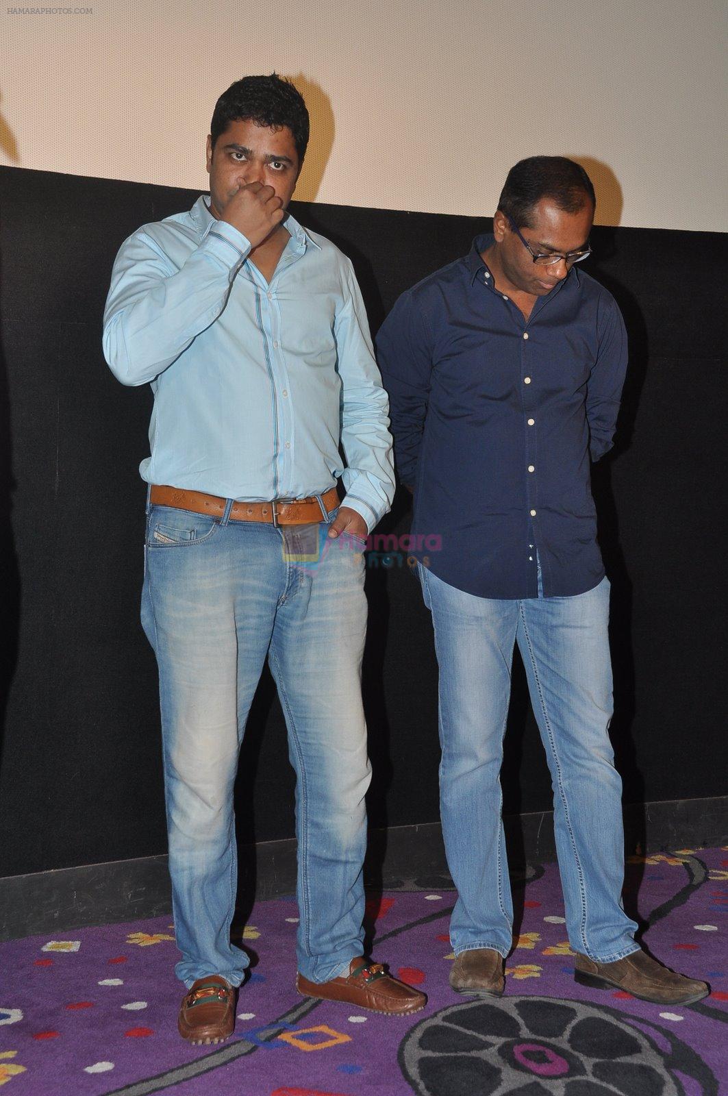 at the First Look & Theatrical Trailer launch of Shreyas Talpade starrer Baji in mumbai on 9th Dec 2014