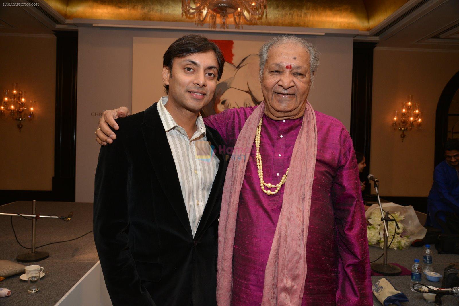 Pandit Hariprasad Chaurasia concert hosted by Christies in Taj Hotel, Mumbai on 9th Dec 2014