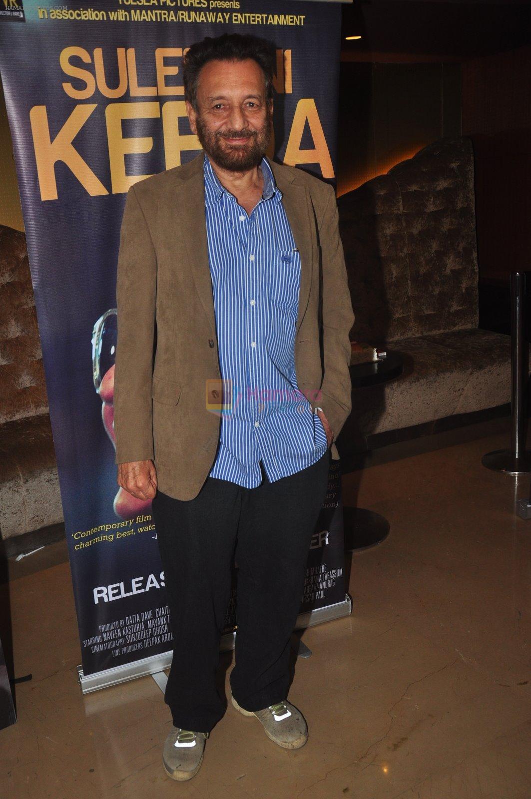 Shekhar Kapur at Suleman Keeda premiere in PVR, Mumbai on 10th Dec 2014