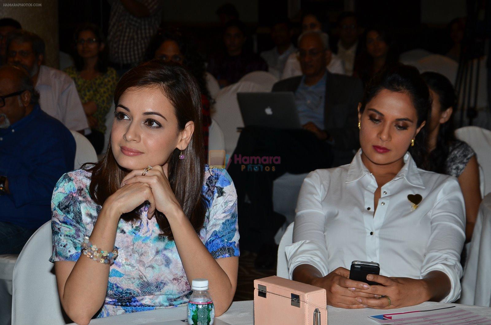 Dia Mirza and Richa Chadda at Advertising Council of India event in Worli, Mumbai on 10th Dec 2014