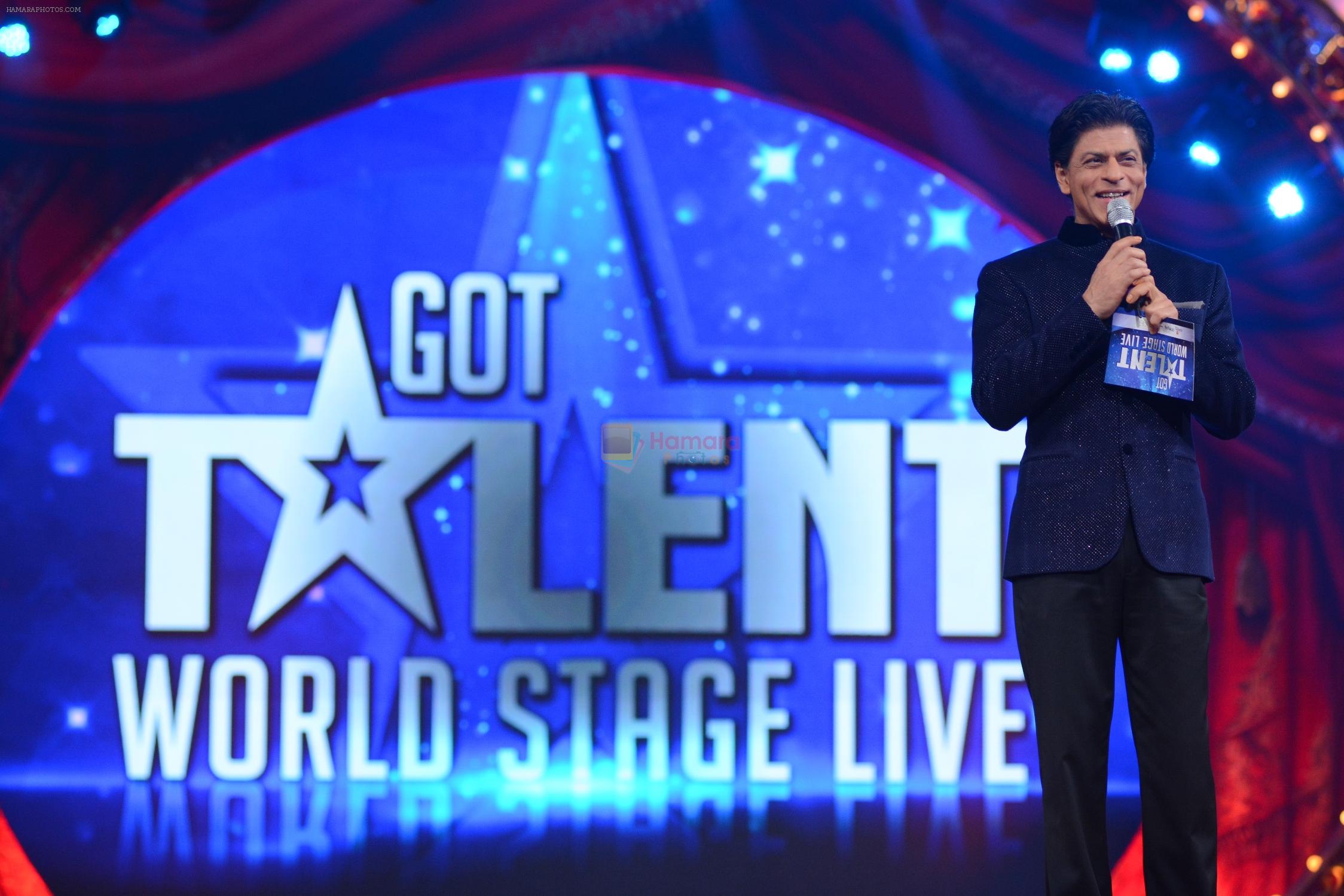 Shahrukh Khan at Got Talent - World Stage Live
