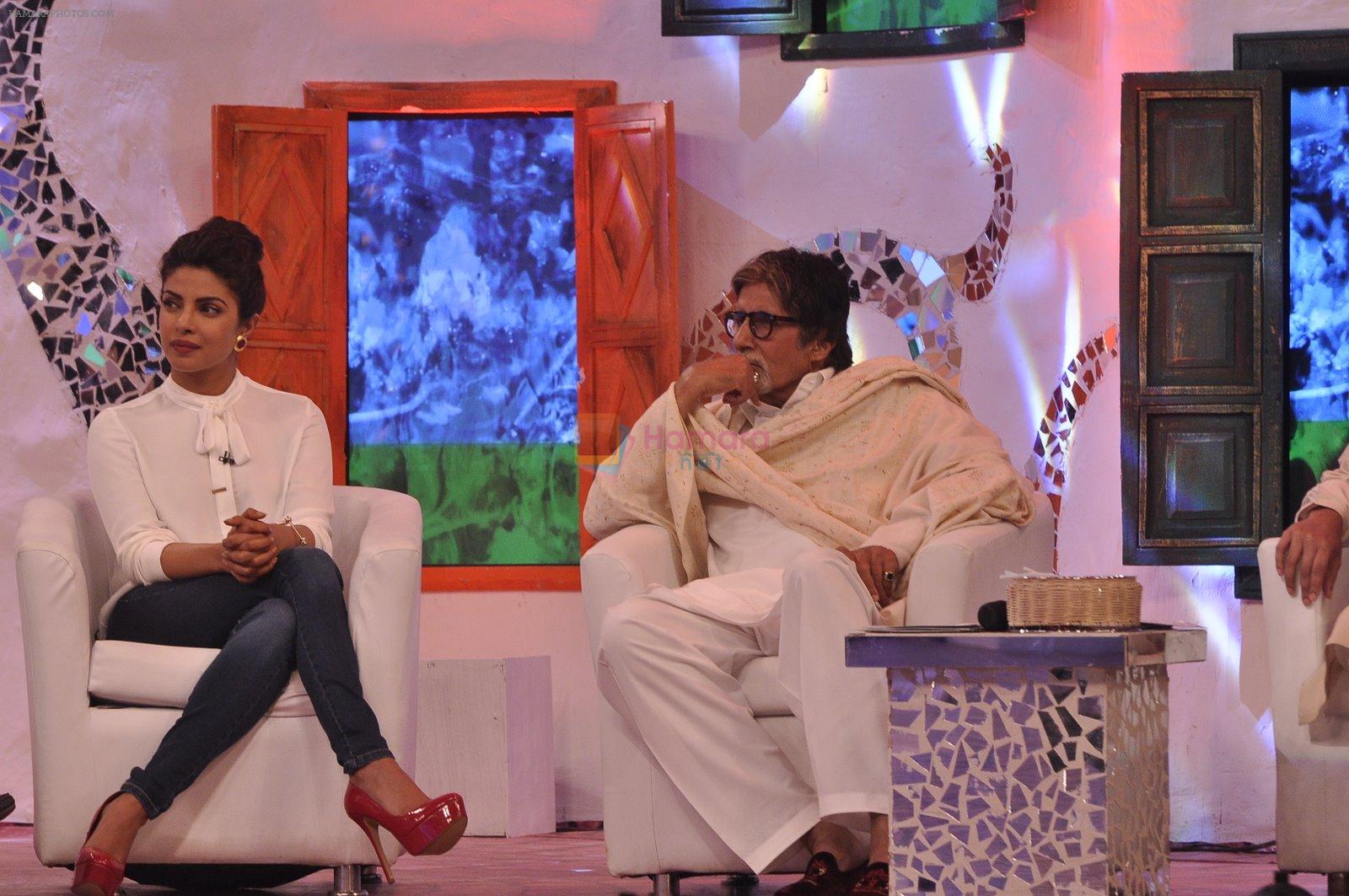 Amitabh Bachchan at NDTV cleanathon in Mumbai on 14th Dec 2014