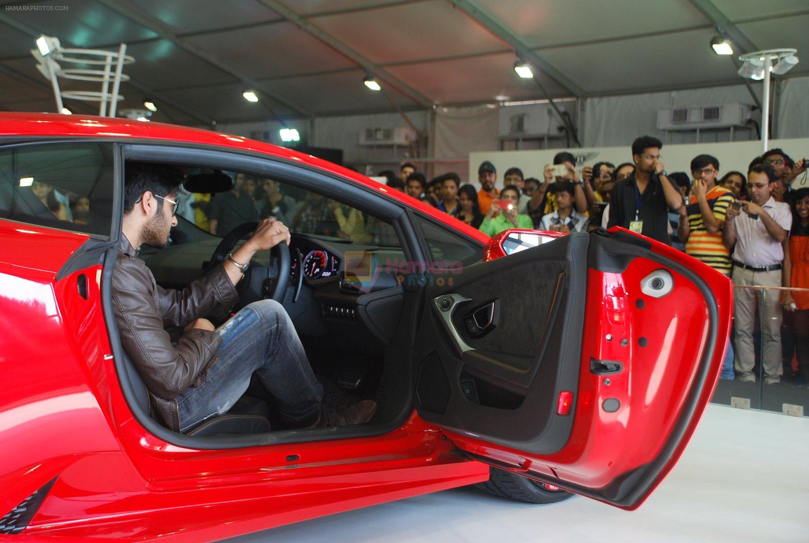 Ali Fazal at Auto car show in Mumbai on 14th Dec 2014