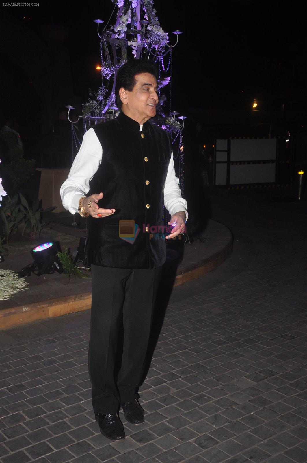 Jeetendra at Sangeet ceremony of Riddhi Malhotra and Tejas Talwalkar in J W Marriott, Mumbai on 13th Dec 2014