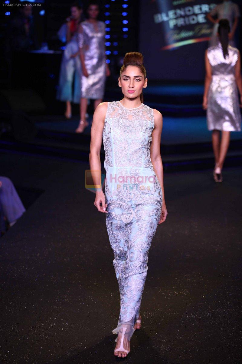 Model walk the ramp for Blenders Fashion Tour kolkata on 13th Dec 2014