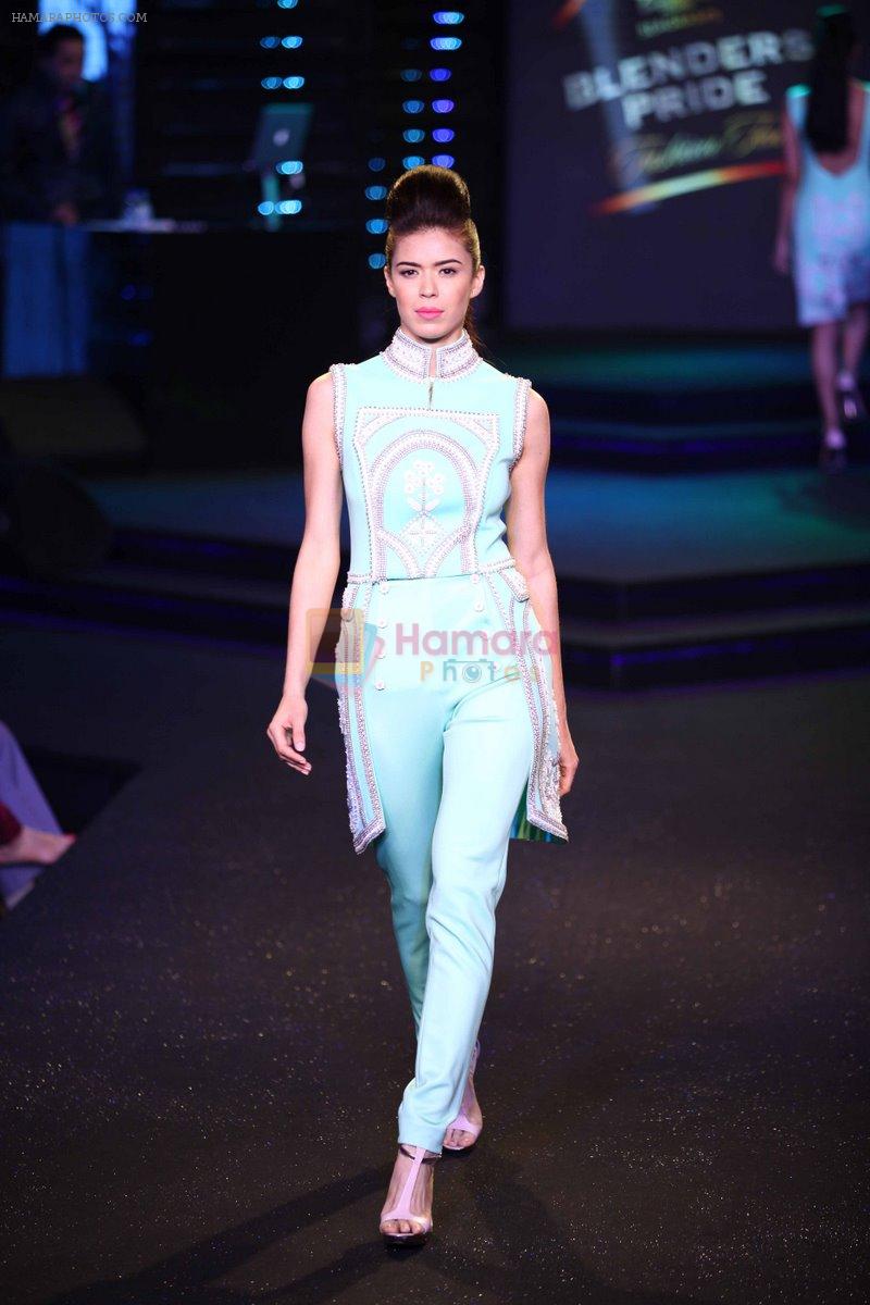 Model walk the ramp for Blenders Fashion Tour kolkata on 13th Dec 2014