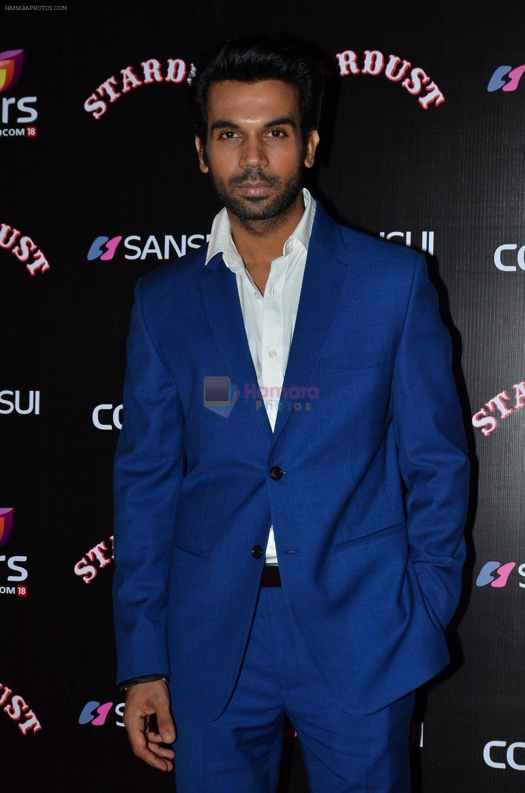 Raj Kumar Yadav at Sansui Stardust Awards red carpet in Mumbai on 14th Dec 2014