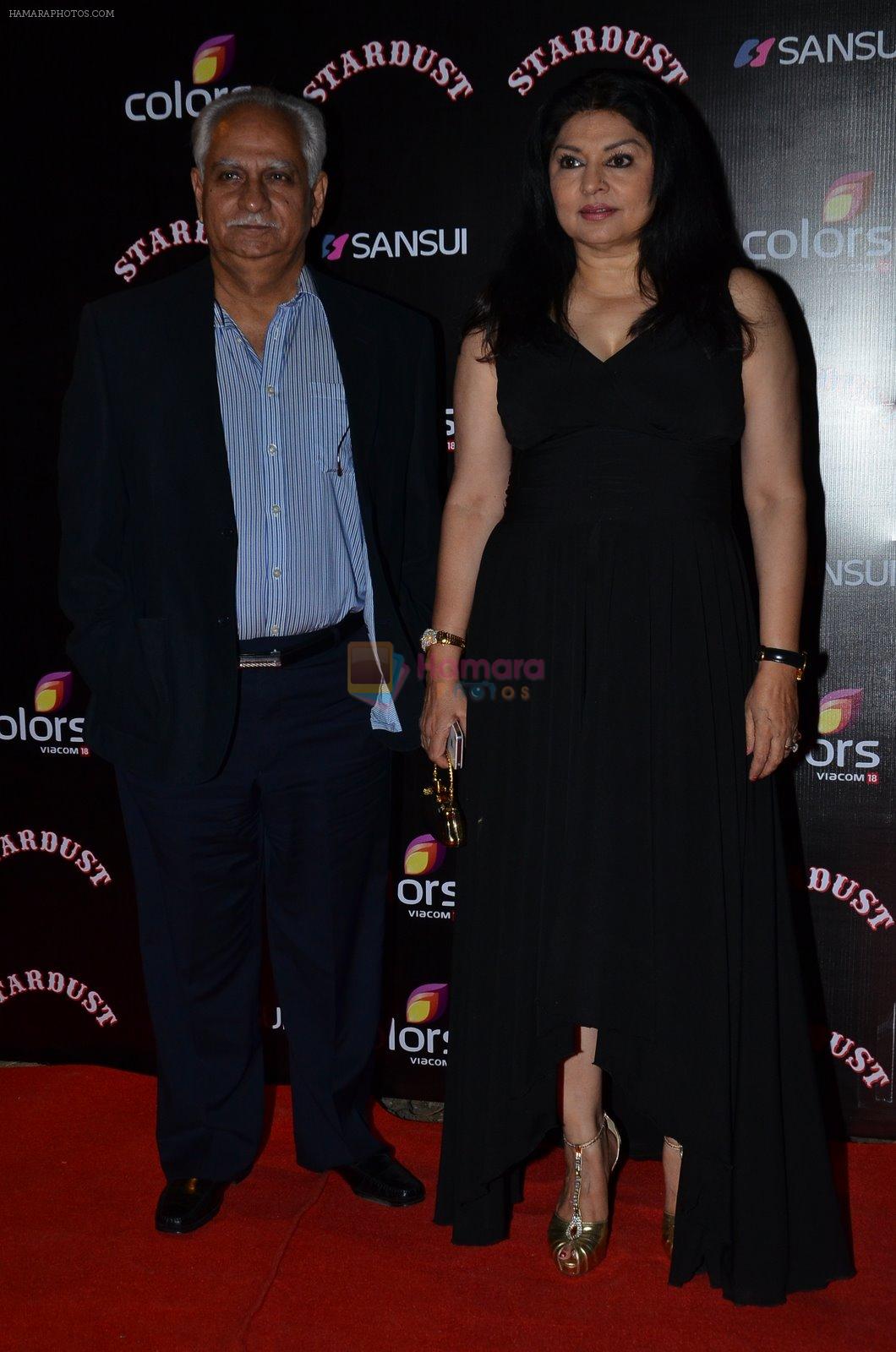 Ramesh Sippy, Kiran Juneja at Stardust Awards 2014 in Mumbai on 14th Dec 2014