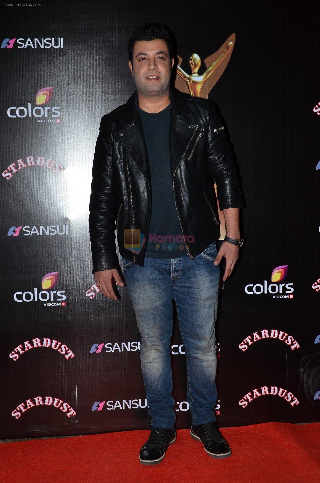 Varun Sharma at Sansui Stardust Awards red carpet in Mumbai on 14th Dec 2014