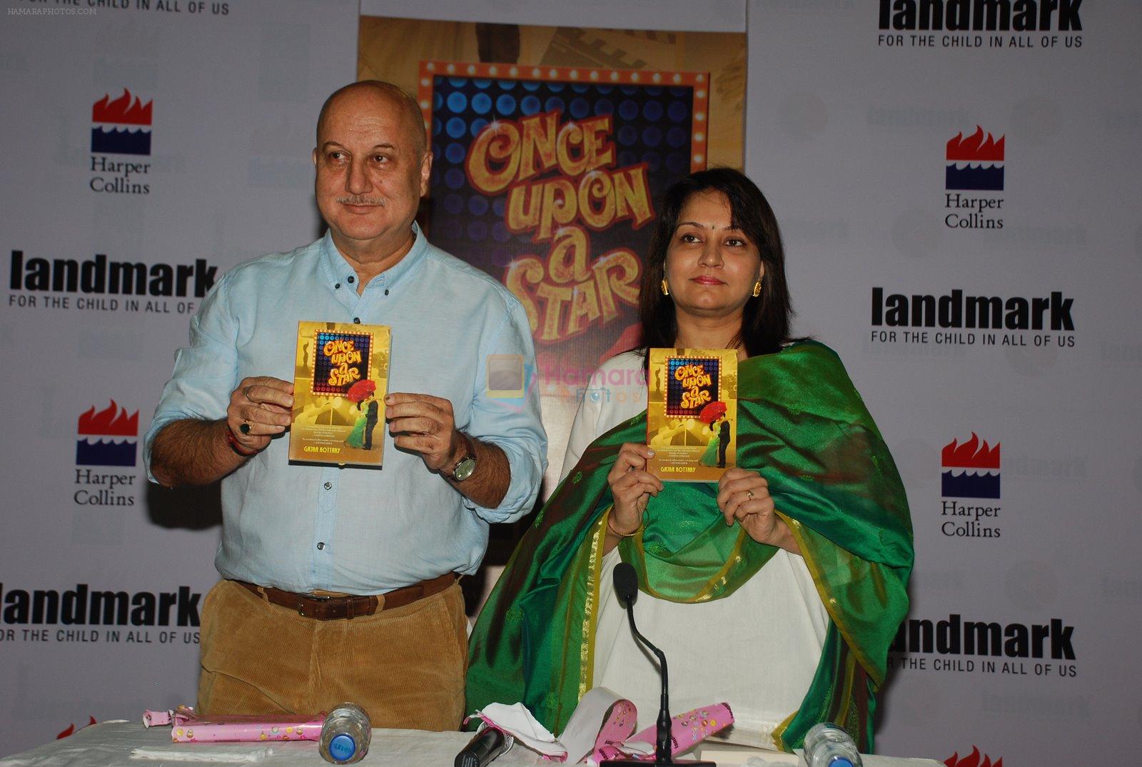 Anupam Kher launches Once Upn a star book in Mumbai on 16th Dec 2014