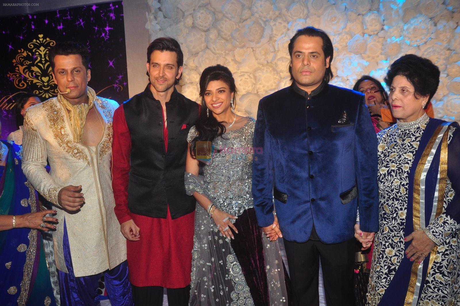 Hrithik Roshan at Vikram Singh's Brother Uday and Ali Morani�s daughter Shirin�s Sangeet Ceremony on 18th Dec 2014