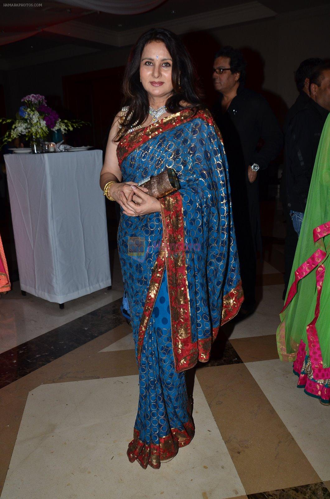 Poonam Dhillon at Vikram Singh's Brother Uday and Ali Morani�s daughter Shirin�s Sangeet Ceremony on 18th Dec 2014