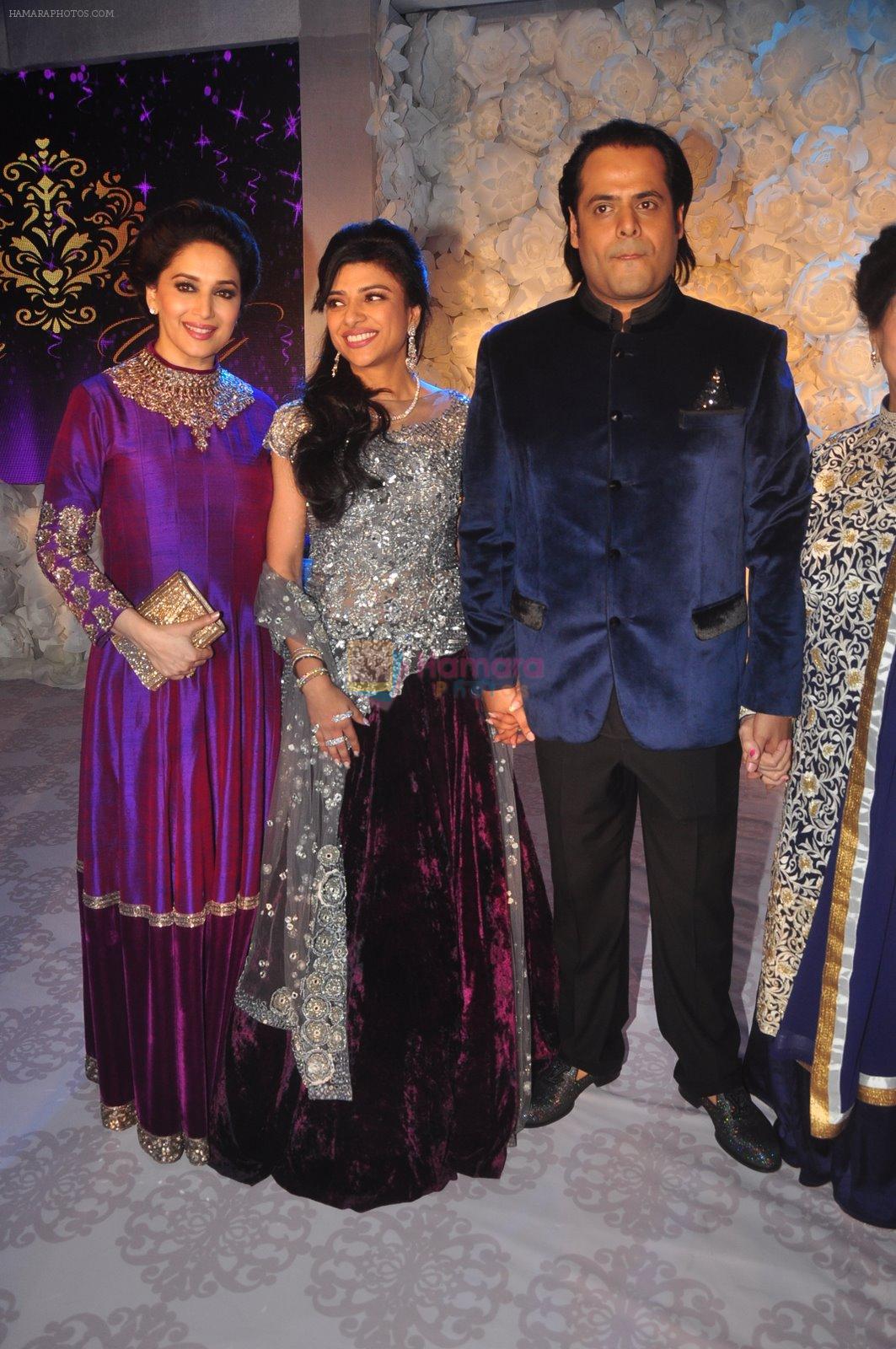 Madhuri Dixit at Vikram Singh's Brother Uday and Ali Morani�s daughter Shirin�s Sangeet Ceremony on 18th Dec 2014