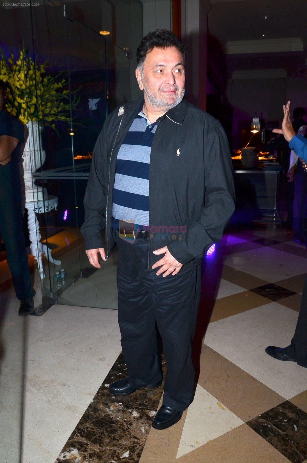 Rishi Kapoor at Vikram Singh's Brother Uday and Ali Morani�s daughter Shirin�s Sangeet Ceremony on 18th Dec 2014