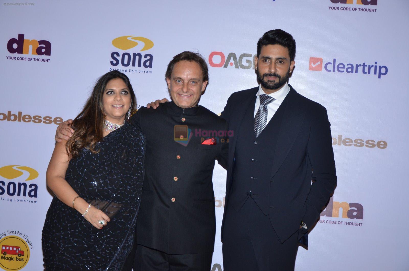 Abhishek Bachchan at Magic Bus charity dinner in Mumbai on 18th Dec 2014