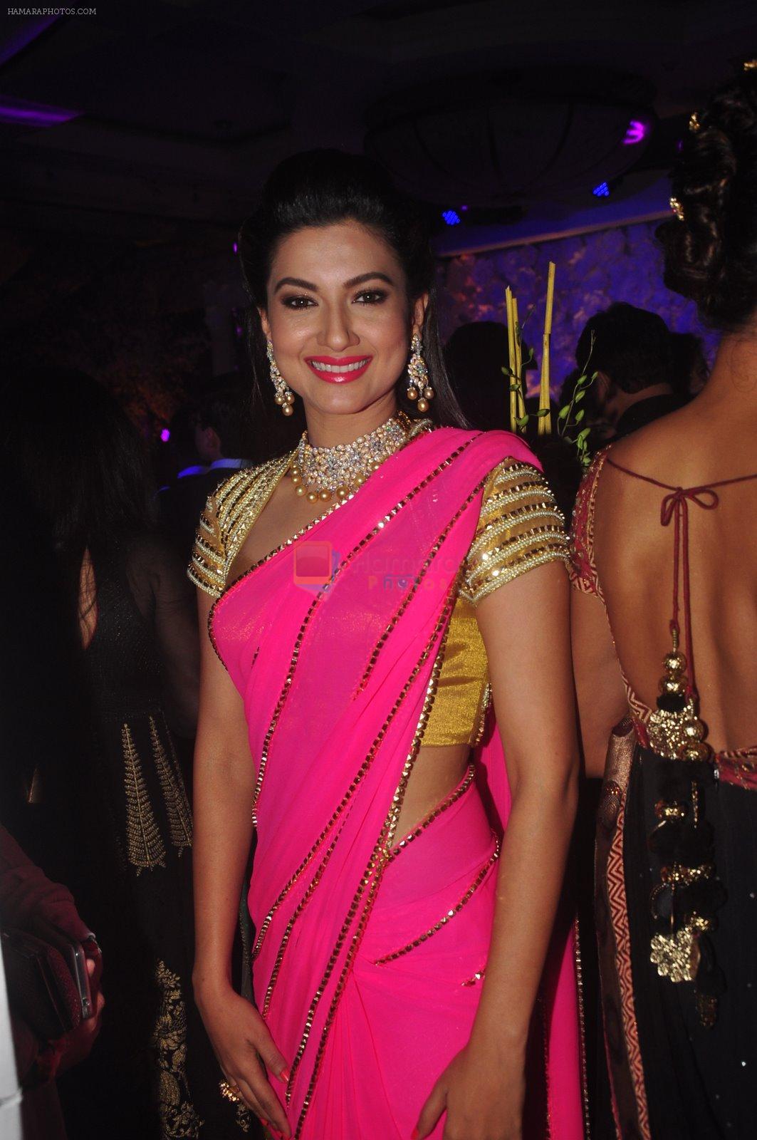 Gauhar Khan at Vikram Singh's Brother Uday Singh and Ali Morani's daughter Shirin's Sangeet  Ceremony on 18th Dec 2014