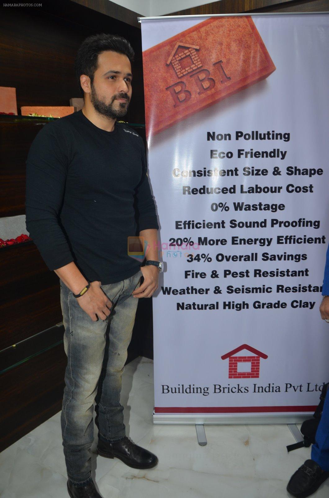 Emraan Hashmi at Building Bricks launch in Mumbai on 19th Dec 2014