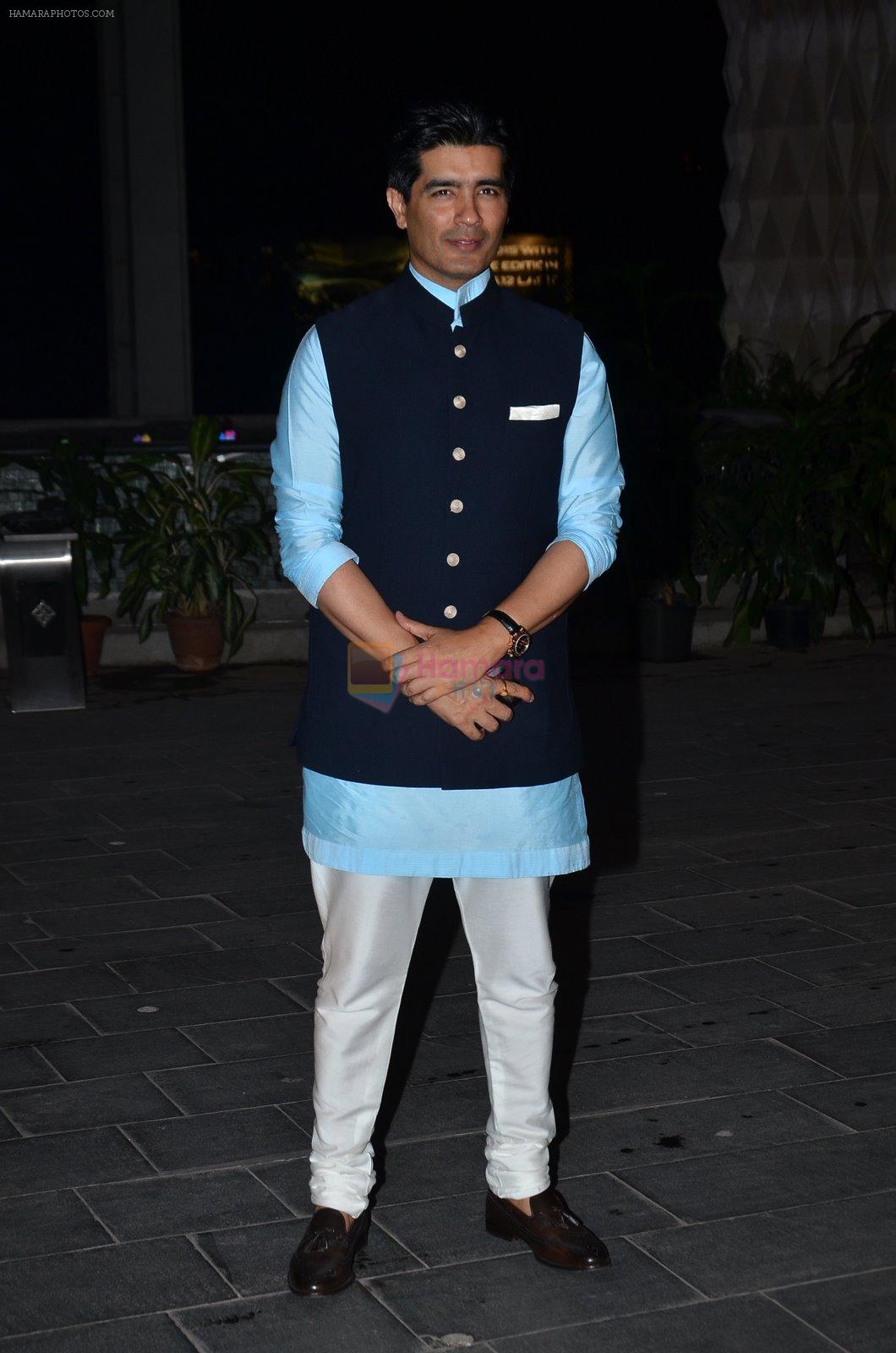 Manish Malhotra at Shirin Morani's wedding reception in Sahara Star, Mumbai on 21st Dec 2014