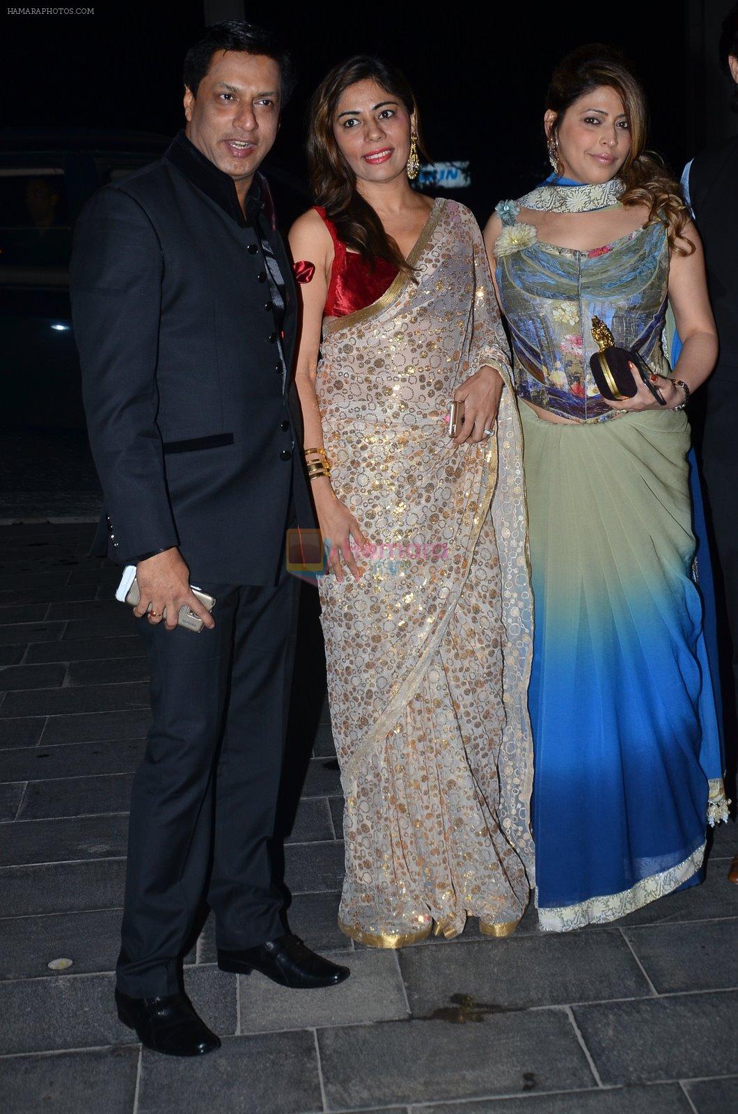 Madhur Bhandarkar at Shirin Morani's wedding reception in Sahara Star, Mumbai on 21st Dec 2014
