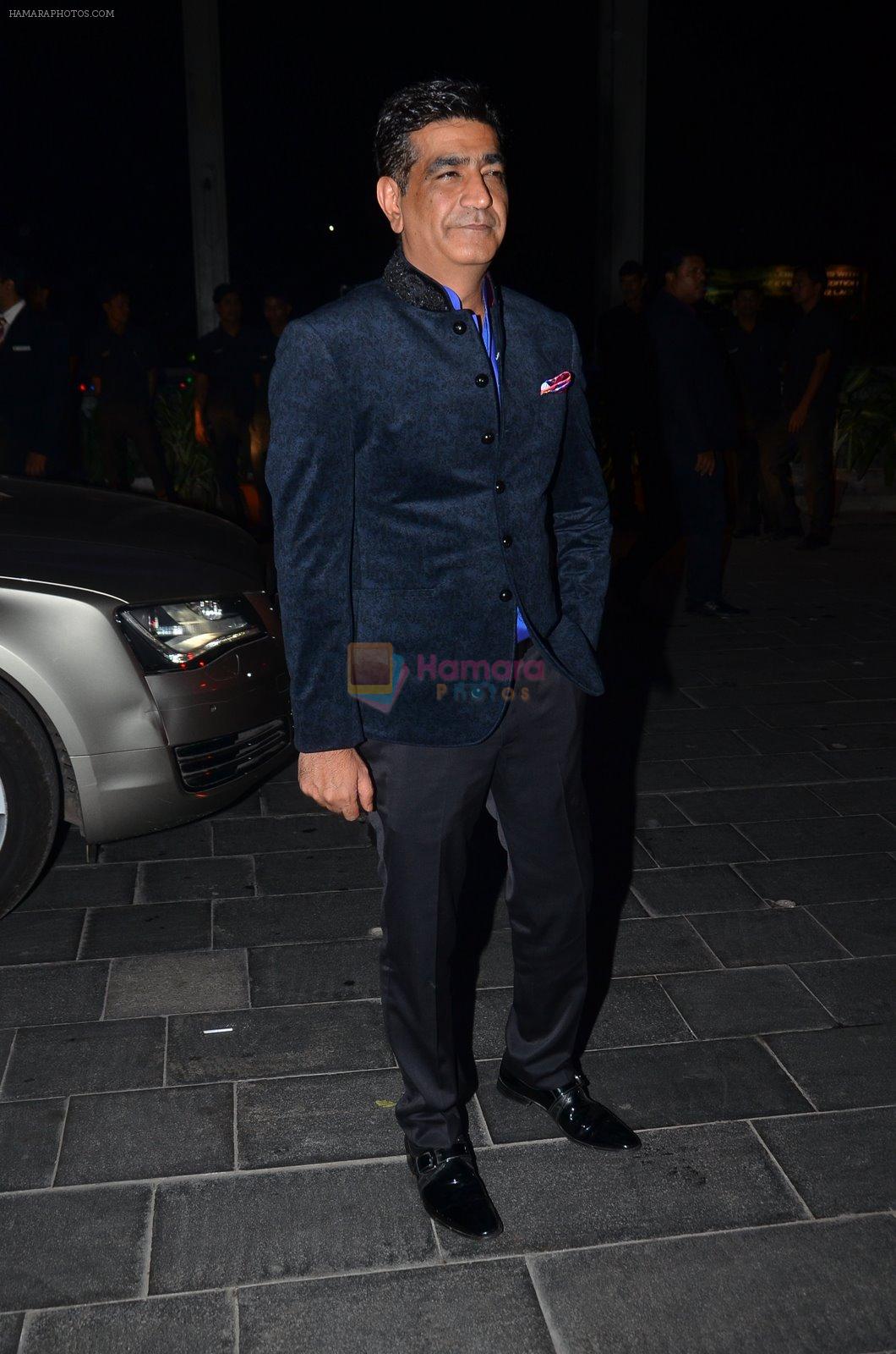 Kishan Kumar at Shirin Morani's wedding reception in Sahara Star, Mumbai on 21st Dec 2014