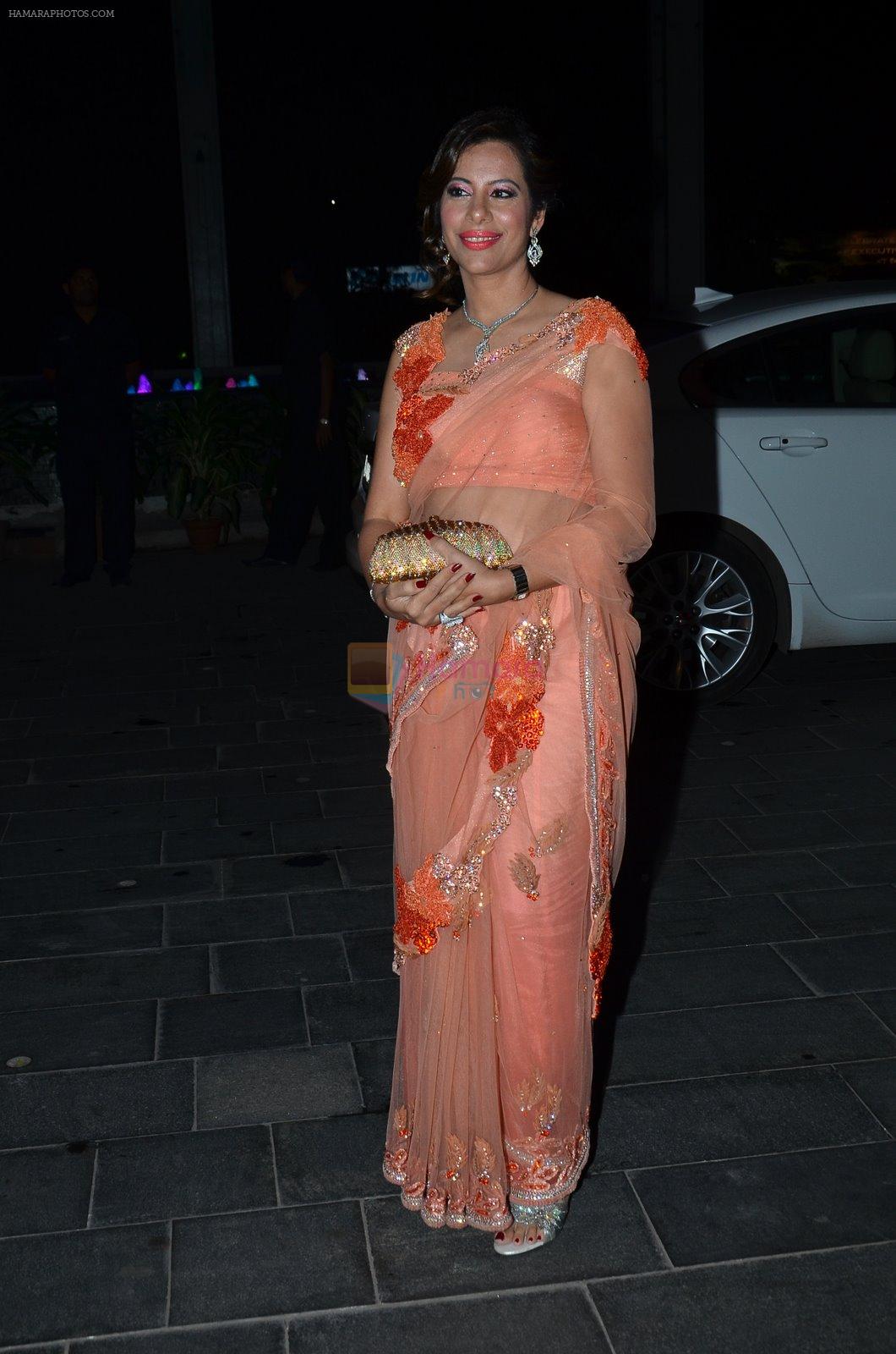 at Shirin Morani's wedding reception in Sahara Star, Mumbai on 21st Dec 2014