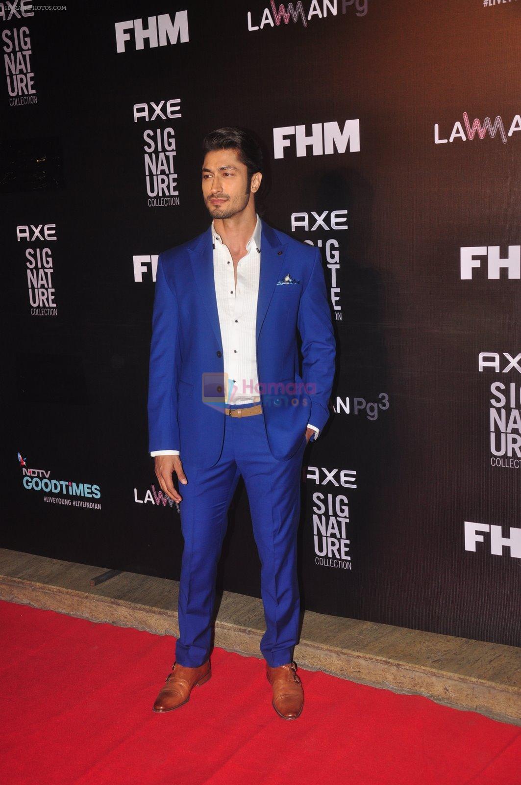 Vidyut Jamwal at Fhm bachelor of the year bash in Hard Rock Cafe on 22nd Dec 2014