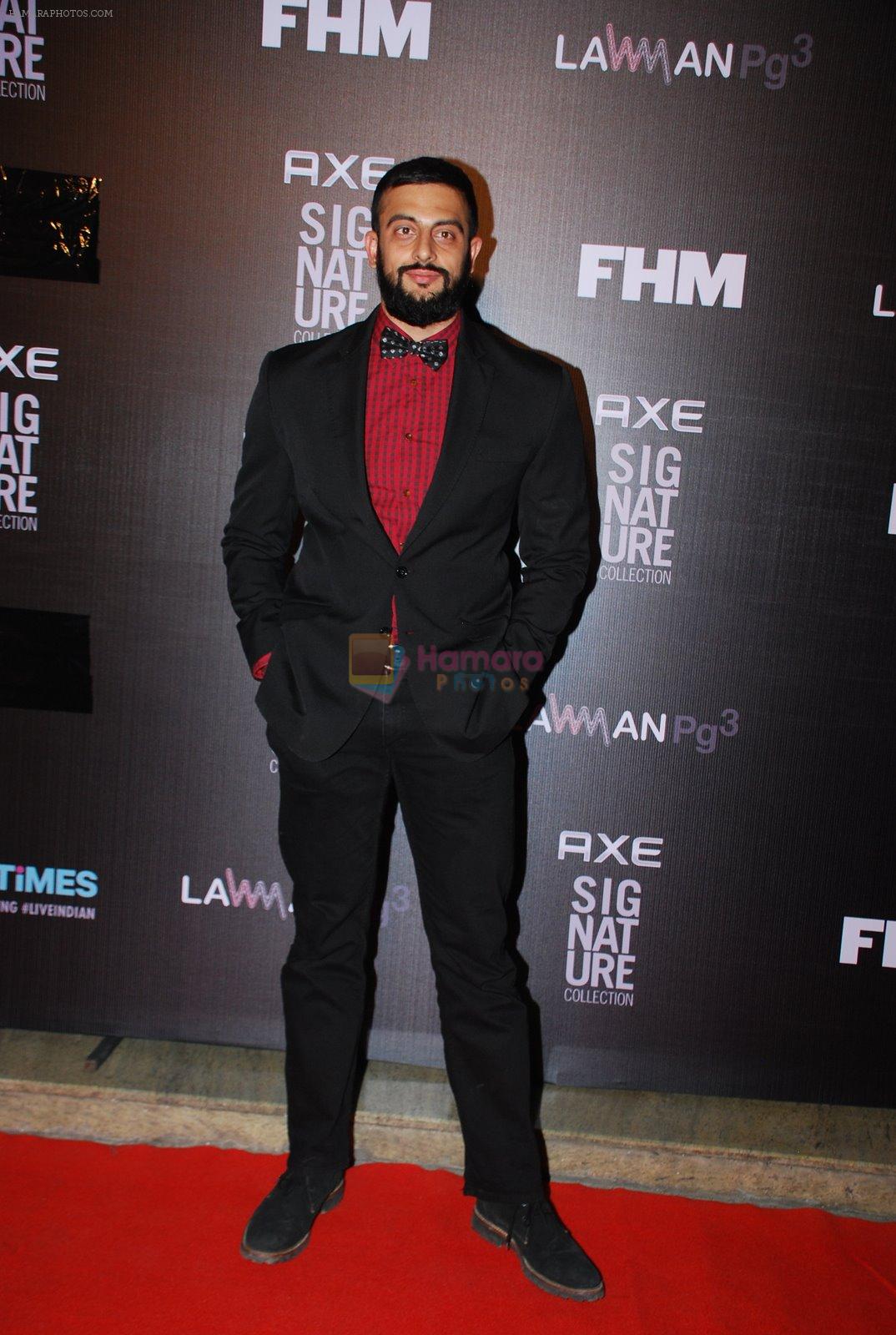 Arunoday Singh at Fhm bachelor of the year bash in Hard Rock Cafe on 22nd Dec 2014