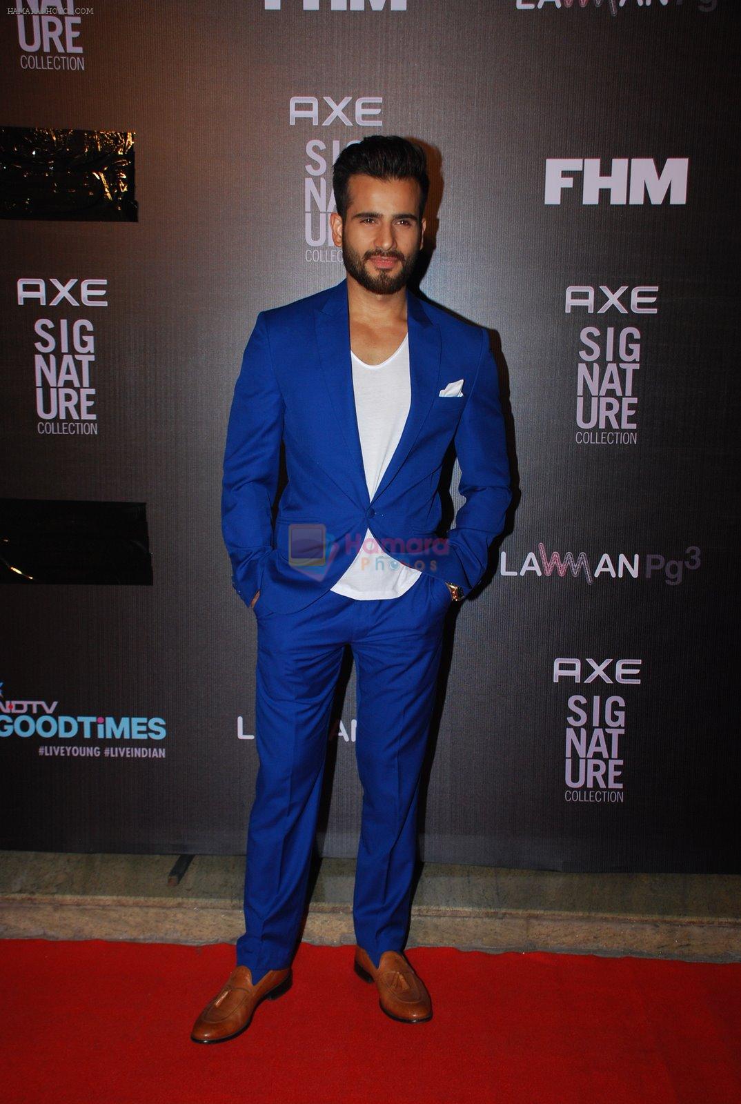 Karan Tacker at Fhm bachelor of the year bash in Hard Rock Cafe on 22nd Dec 2014