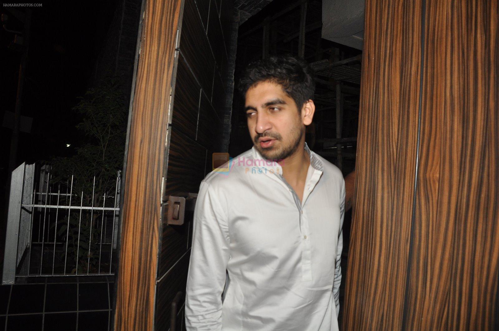 Ayan Mukerji snapped at Aamir's house on 22nd Dec 2014