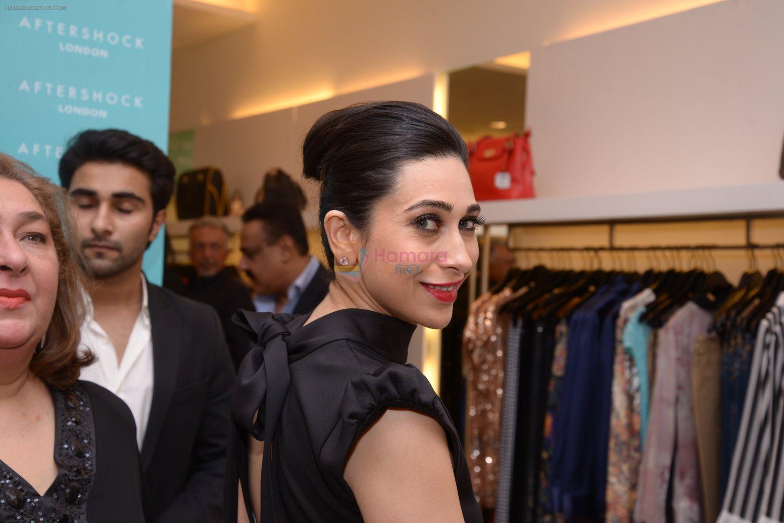 Karisma Kapoor at Reema Jain's After Shock launch in Palladium, Mumbai on 22nd Dec 2014