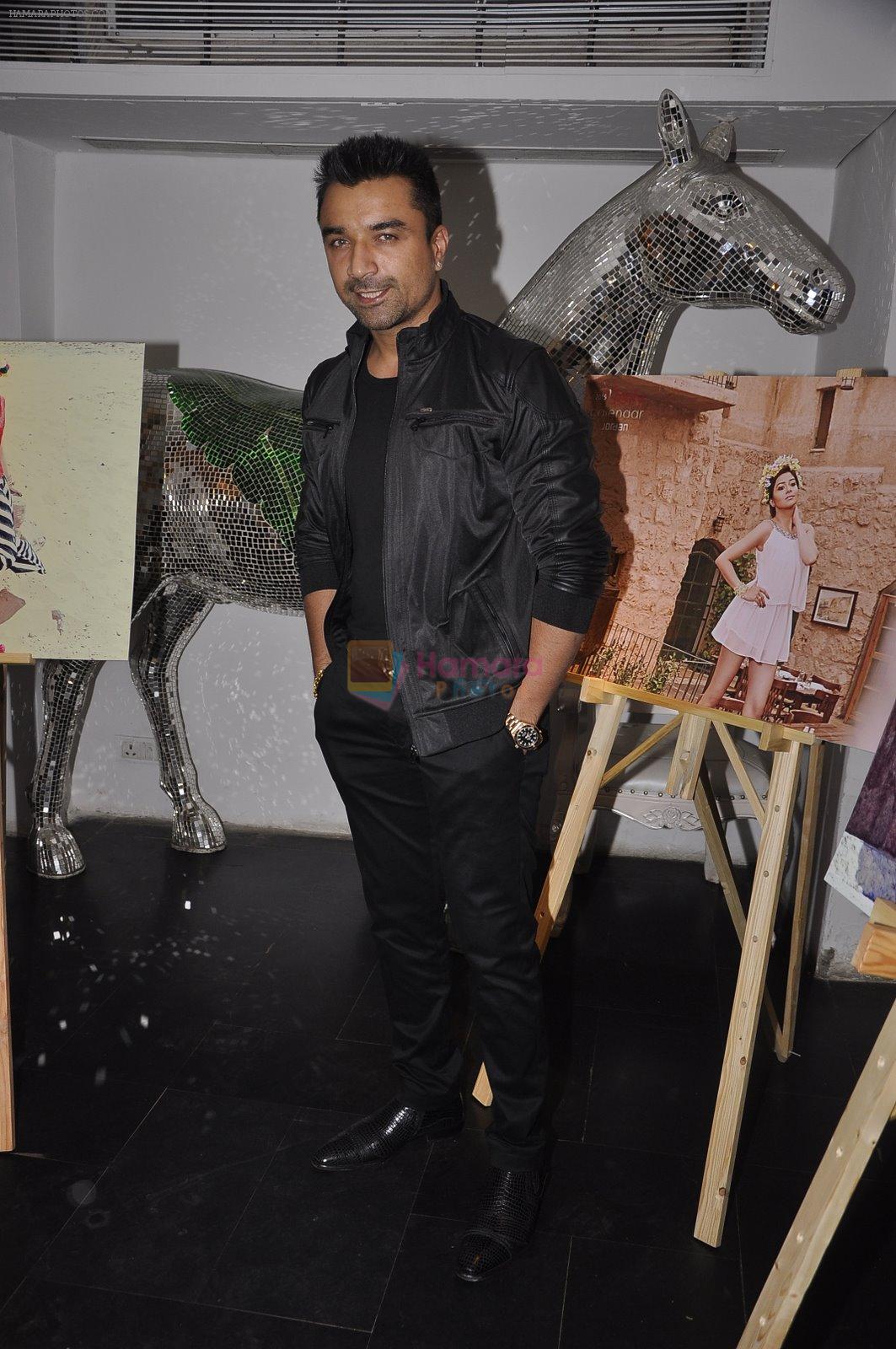 Ajaz Khan at Telly calendar launch in Villa 69 on 23rd Dec 2014