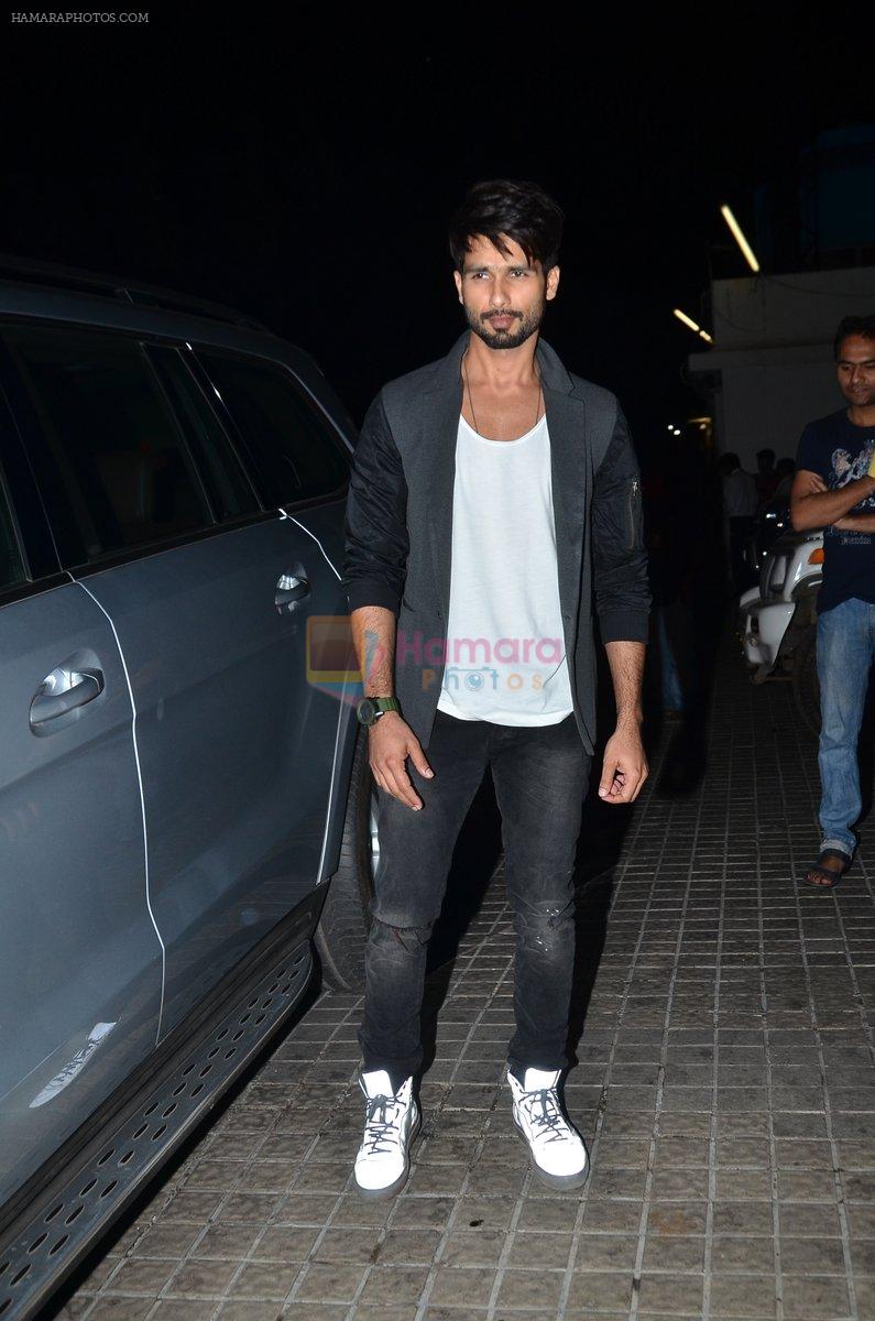 Shahid Kapoor at Premiere of Ugly in PVR, Juhu on 23rd Dec 2014