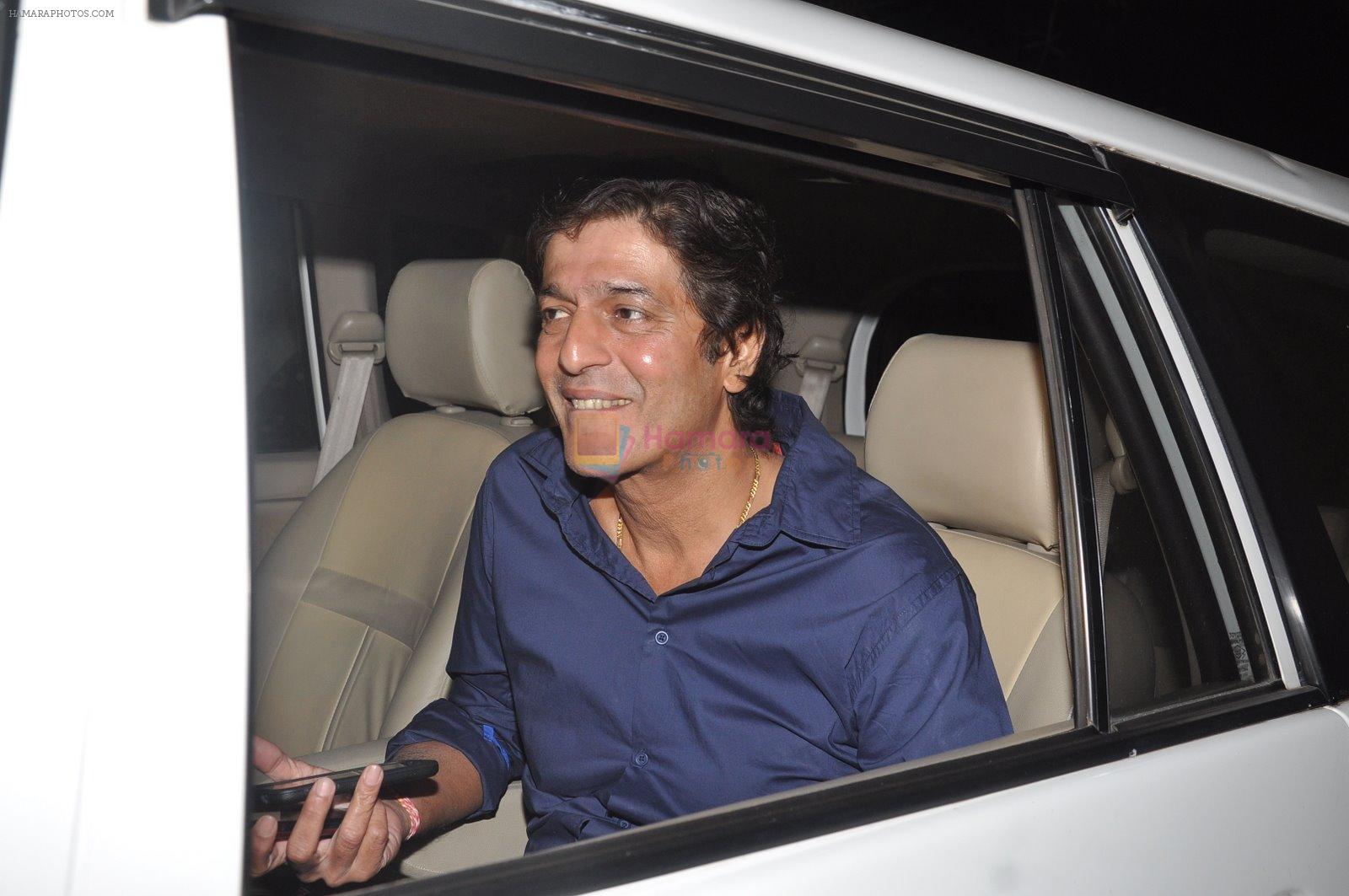 Chunky Pandey at Salman's bday in Panvel farm House on 26th Dec 2014