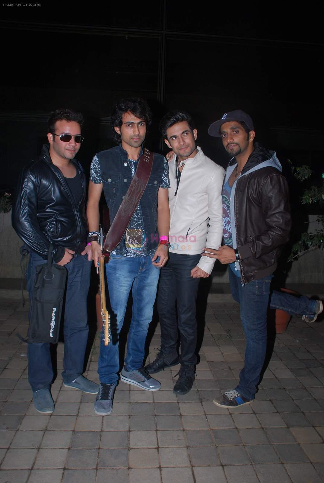 at Lucky's music club in Hard Rock Cafe, Mumbai on 26th Dec 2014