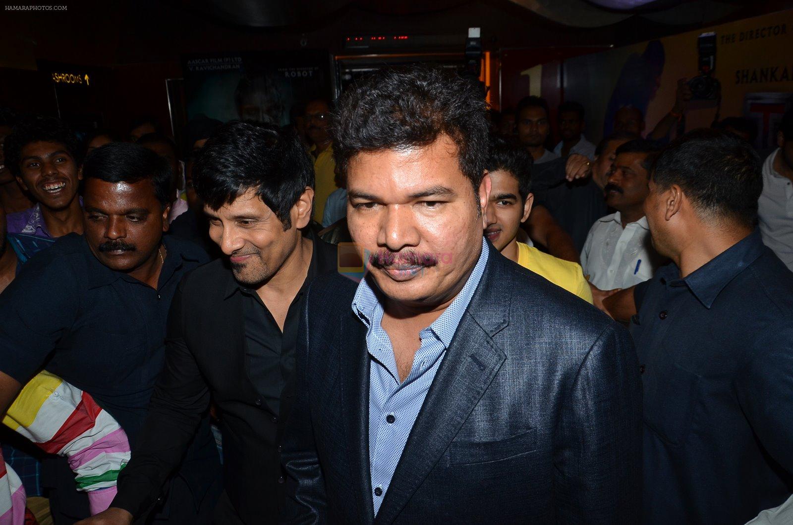 Chiyaan Vikram, Shankar at I movie trailor launch in PVR, Mumbai on 29th Dec 2014